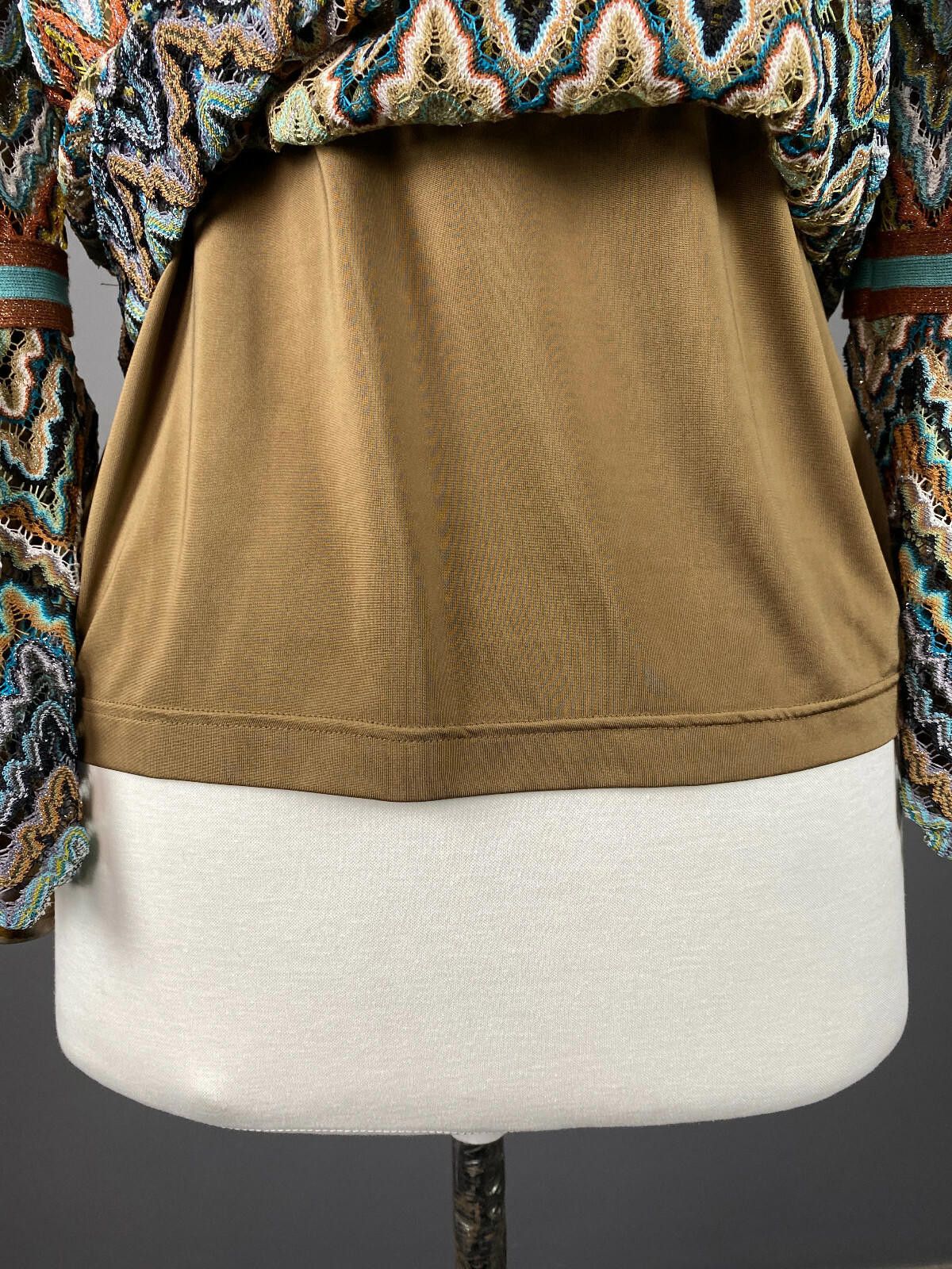 Designer Ana Alcazar Multicolor Geometric Pullover Sweater Size 38 Size M / US 6-8 / IT 42-44 - 8 Thumbnail
