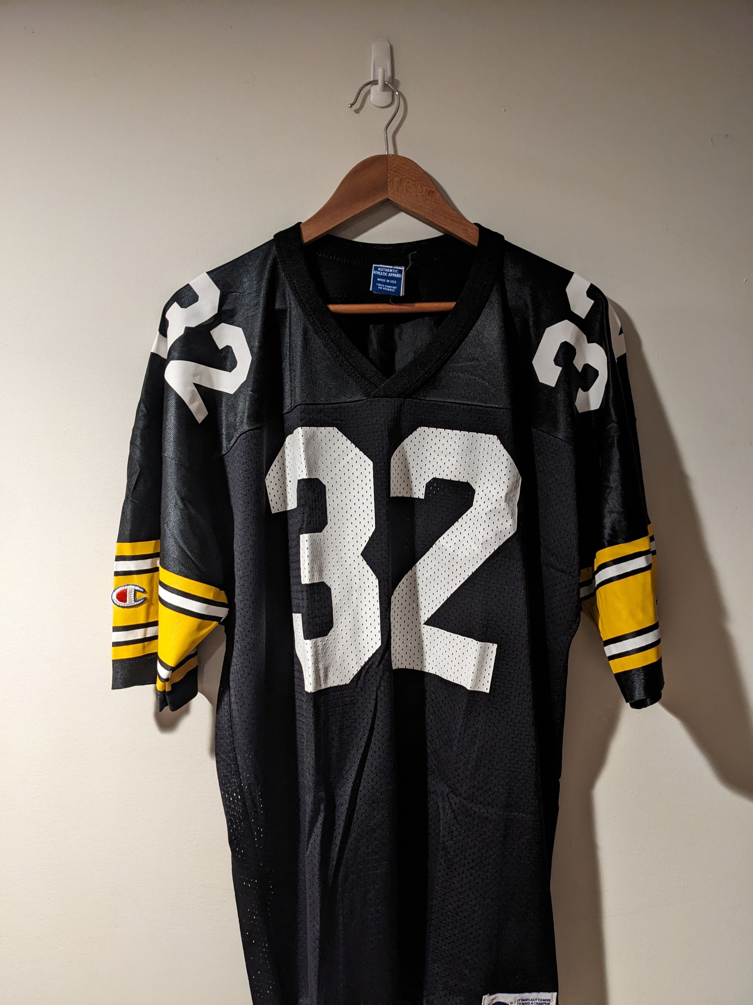 Champion × Vintage Vintage 90s Pittsburgh Steelers NFL Football Harris Jersey Size US L / EU 52-54 / 3 - 4 Thumbnail