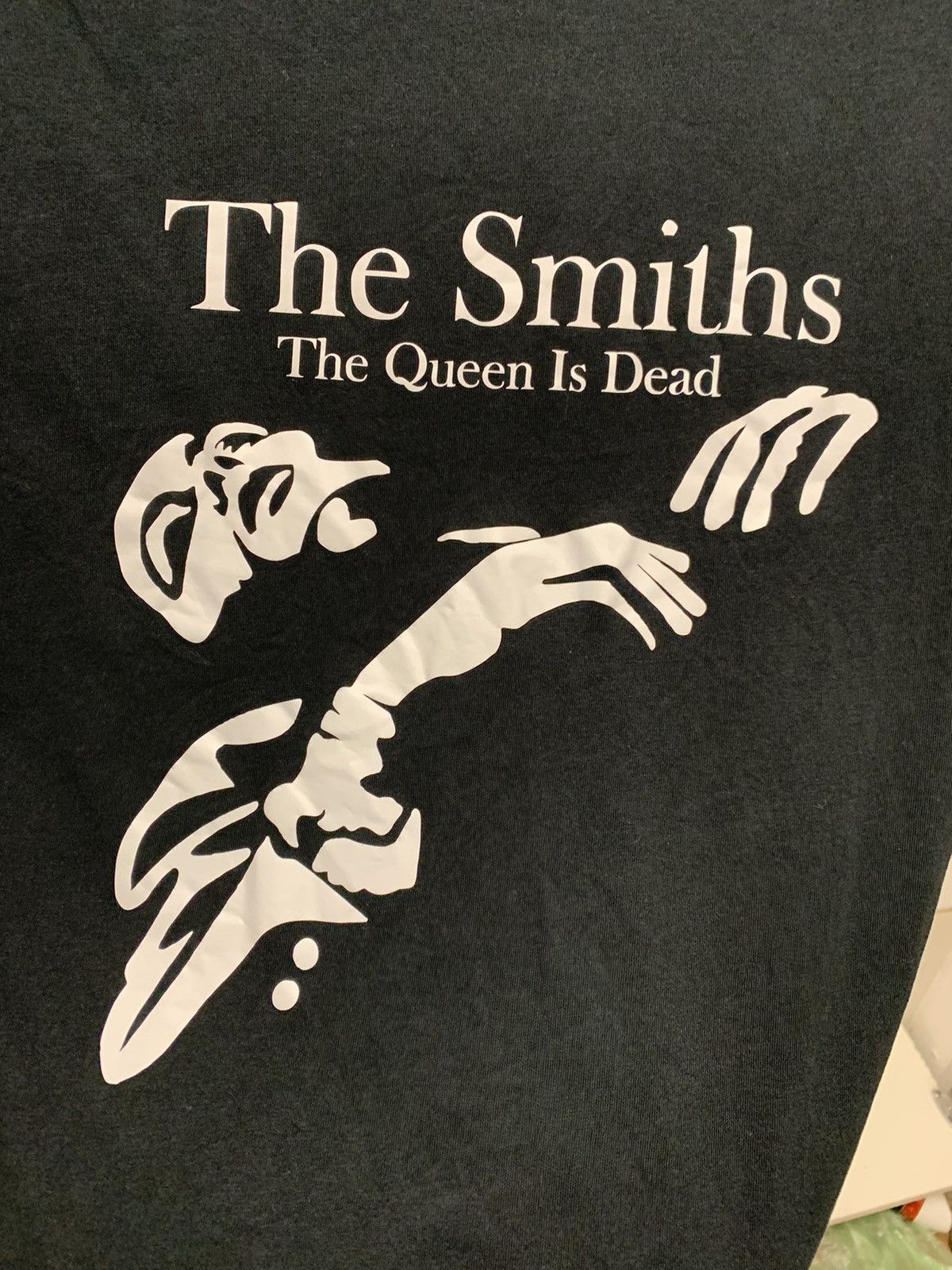 The Smiths The Smiths The Queen is dead big logo black t-shirt Xl sz Size US XL / EU 56 / 4 - 6 Thumbnail