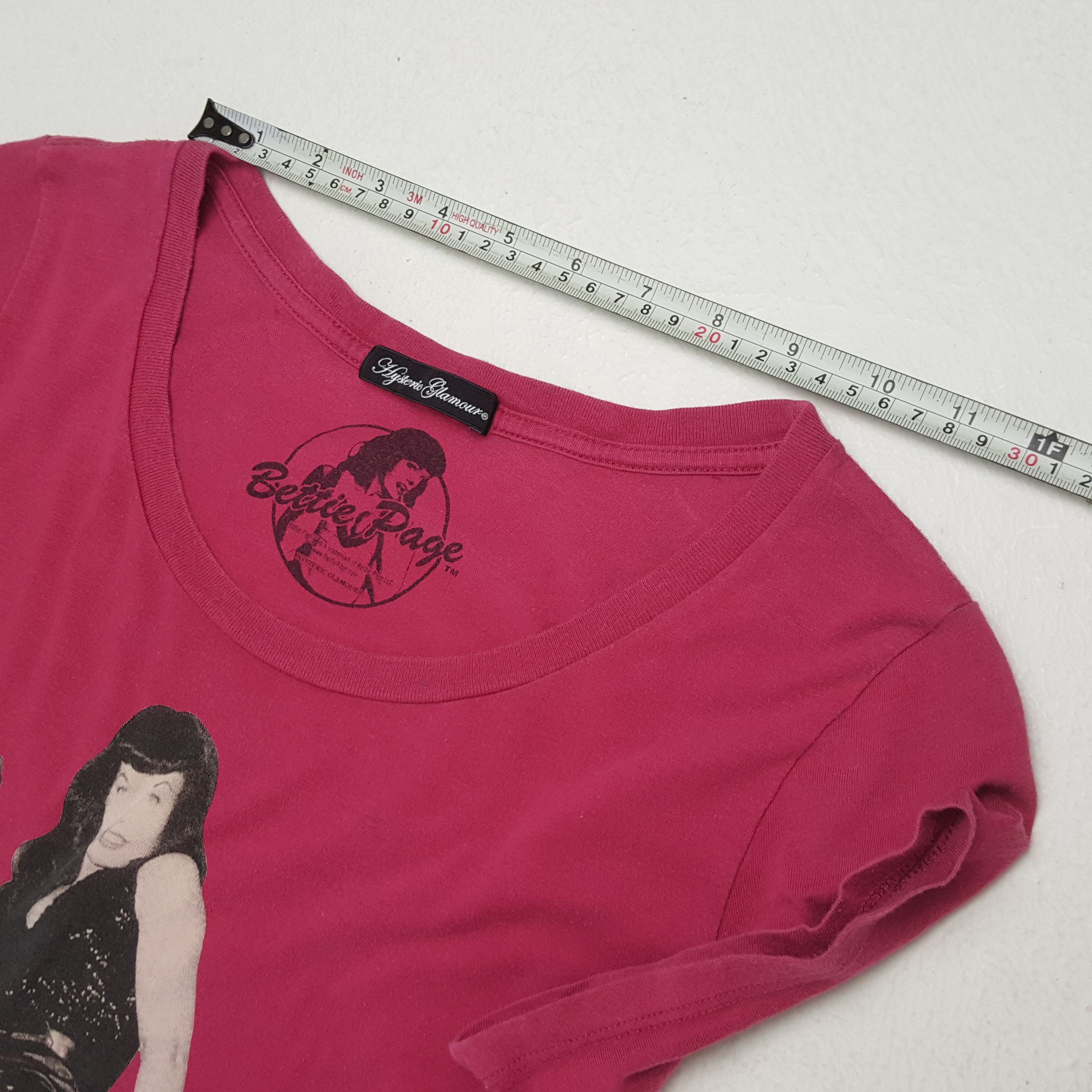 Hysteric Glamour × Japanese Brand × Vintage Vintage HYSTERIC GLAMOUR Japanese Fashion Brand T-Shirts Size S / US 4 / IT 40 - 8 Thumbnail