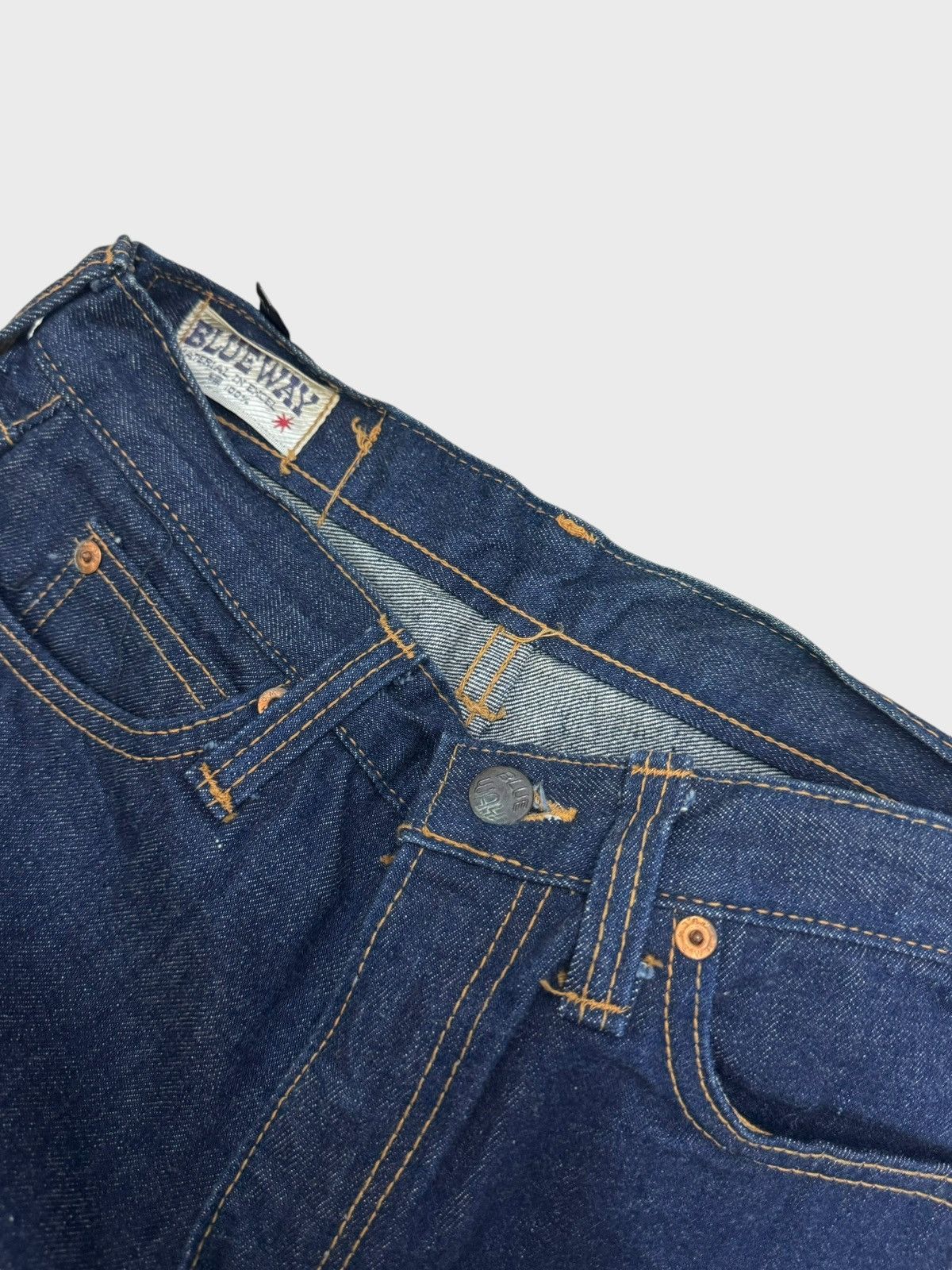 Hysteric Glamour Vintage Flared Blue Way Talon Zipper Junya Watanabe Denim Size US 26 / EU 42 - 7 Thumbnail