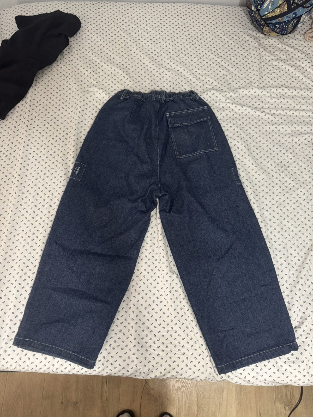 Converse Converse Tokyo Denim Wide Cargo Pants Size US 29 - 3 Thumbnail