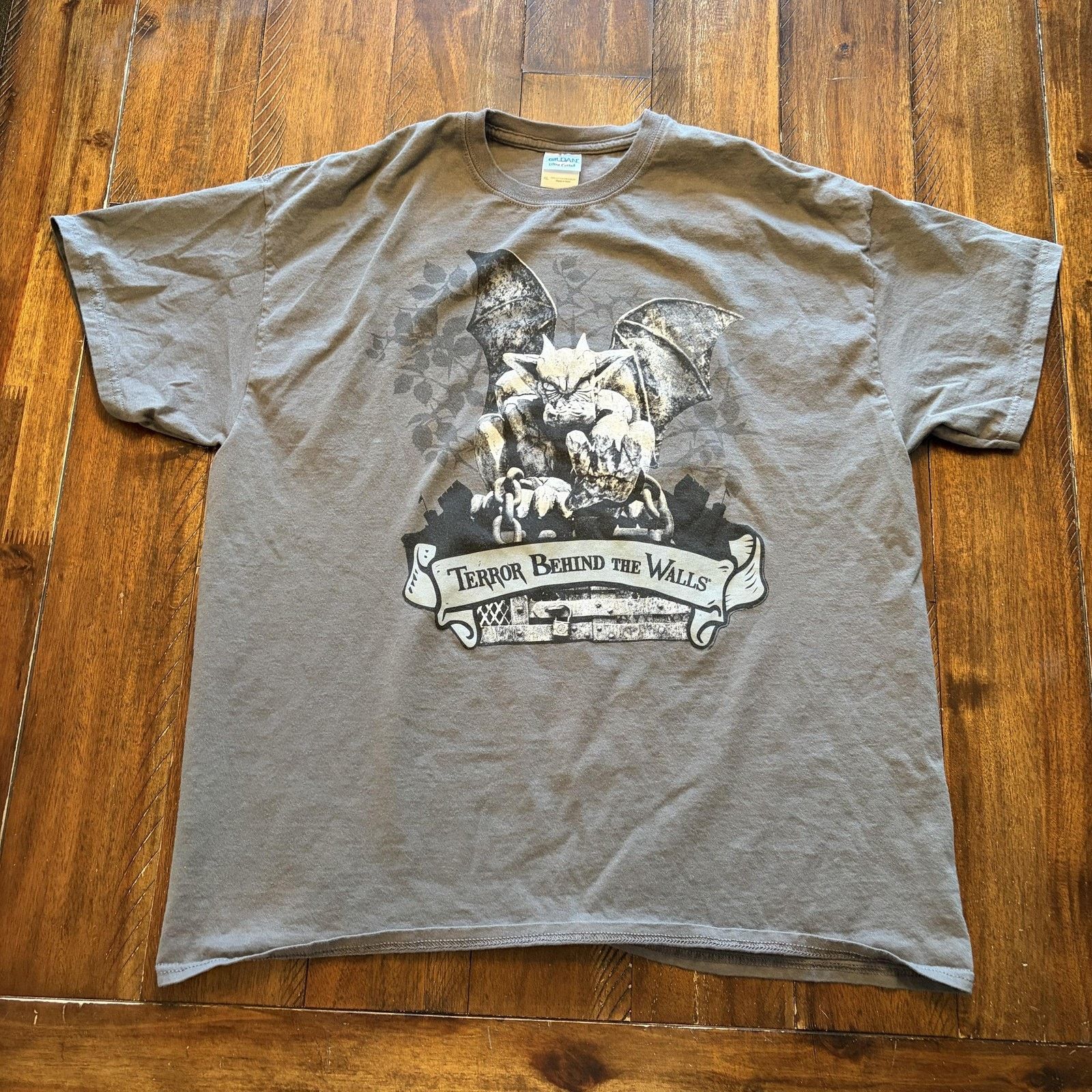 Gildan Terror Behind The Walls Shirt Mens XL Gargoyle Philadelphia Size US XL / EU 56 / 4 - 2 Thumbnail