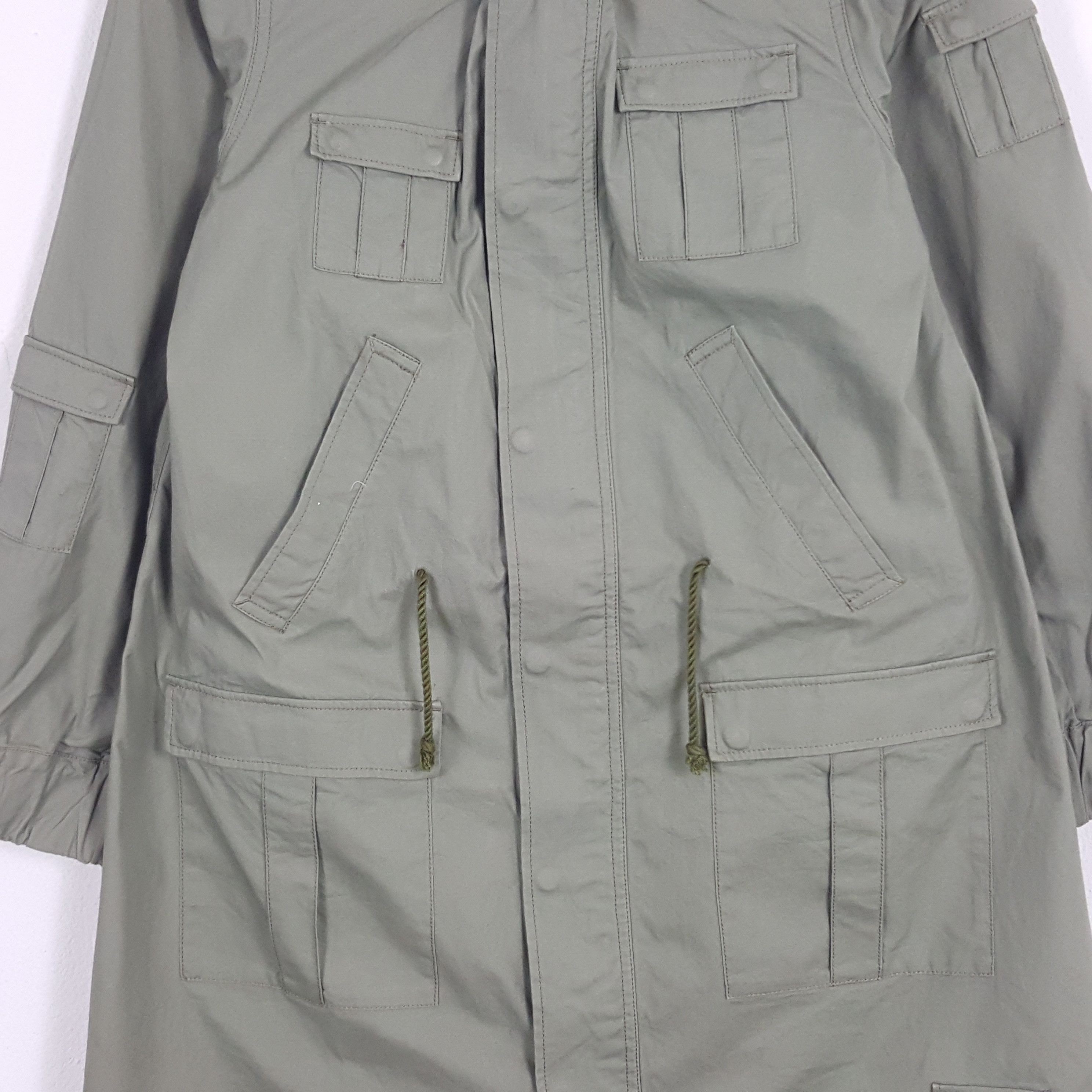Issey Miyake × Ne-Net × Vintage Vintage Ne-Net by Issey Miyake Parka Military Jacket Size US S / EU 44-46 / 1 - 2 Thumbnail