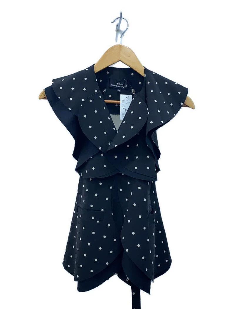 Comme des Garcons Comme Des Garcons Polka-dot deconstructed jacket Size M / US 6-8 / IT 42-44 - 1 Thumbnail