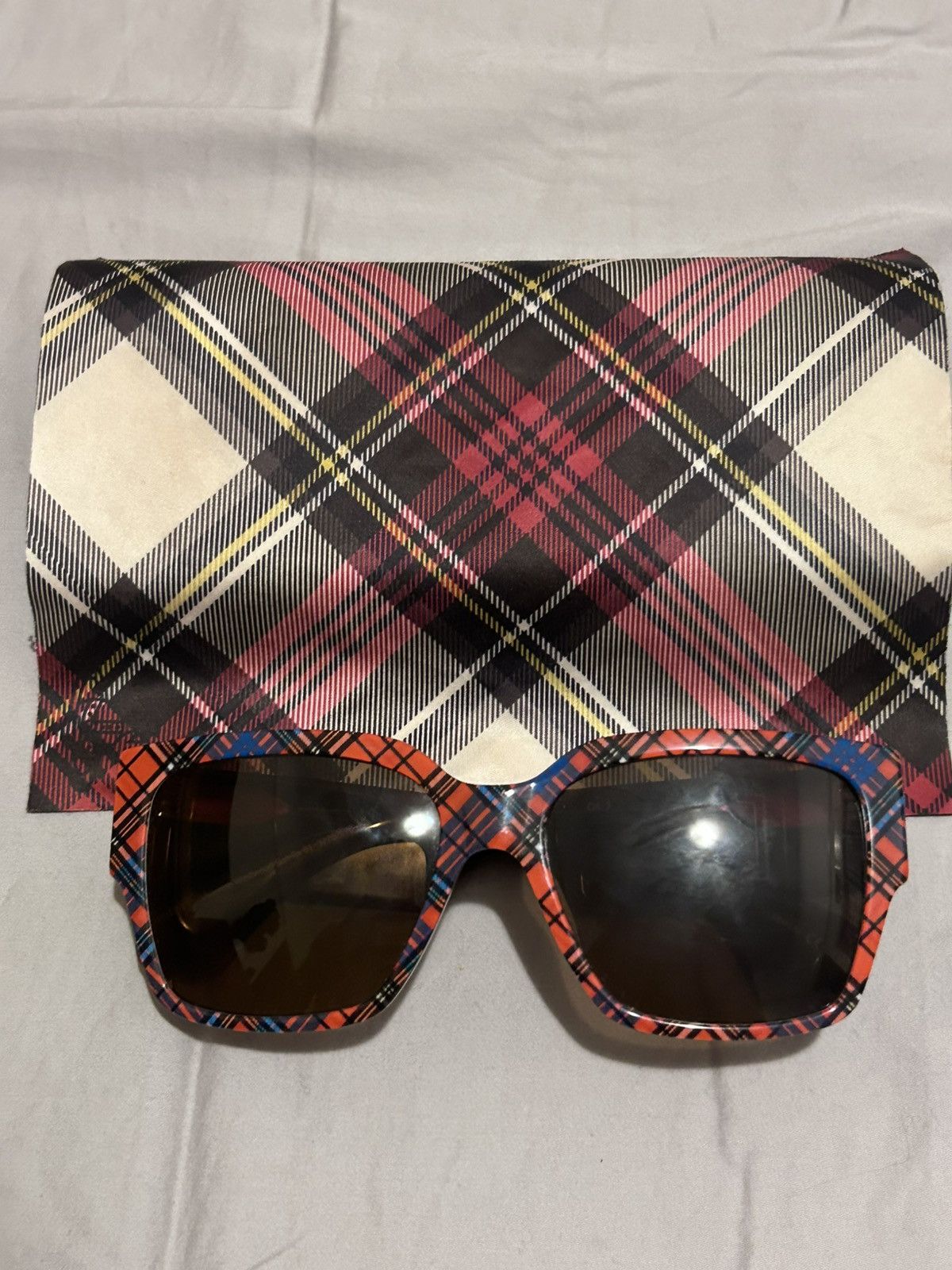 Vivienne Westwood Vivienne Westwood plad unisex glasses Size ONE SIZE - 4 Thumbnail