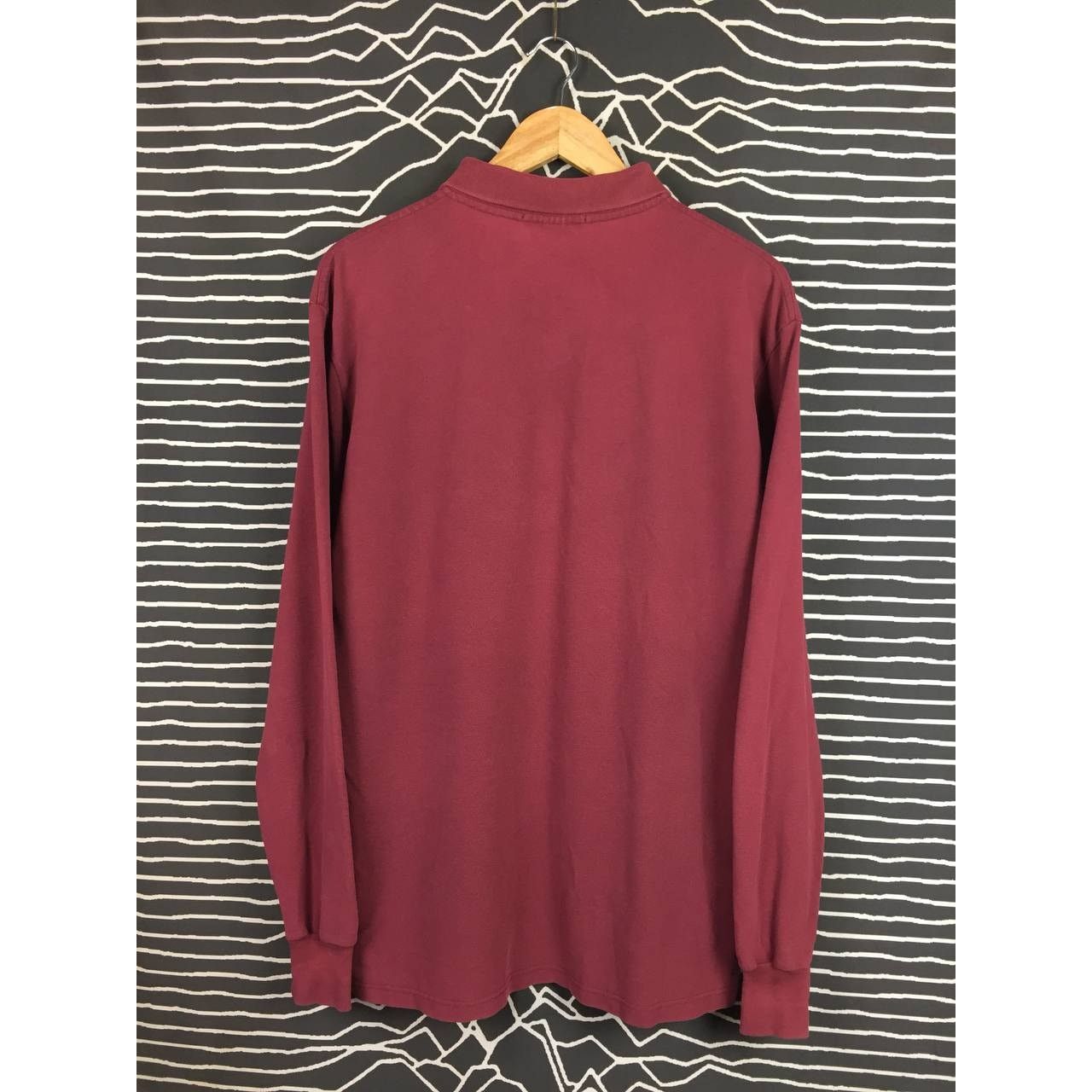 Polo Ralph Lauren Vtg Polo Ralph Lauren Iconic Pony Logo Longsleeve Polo Tee Size US L / EU 52-54 / 3 - 10 Thumbnail