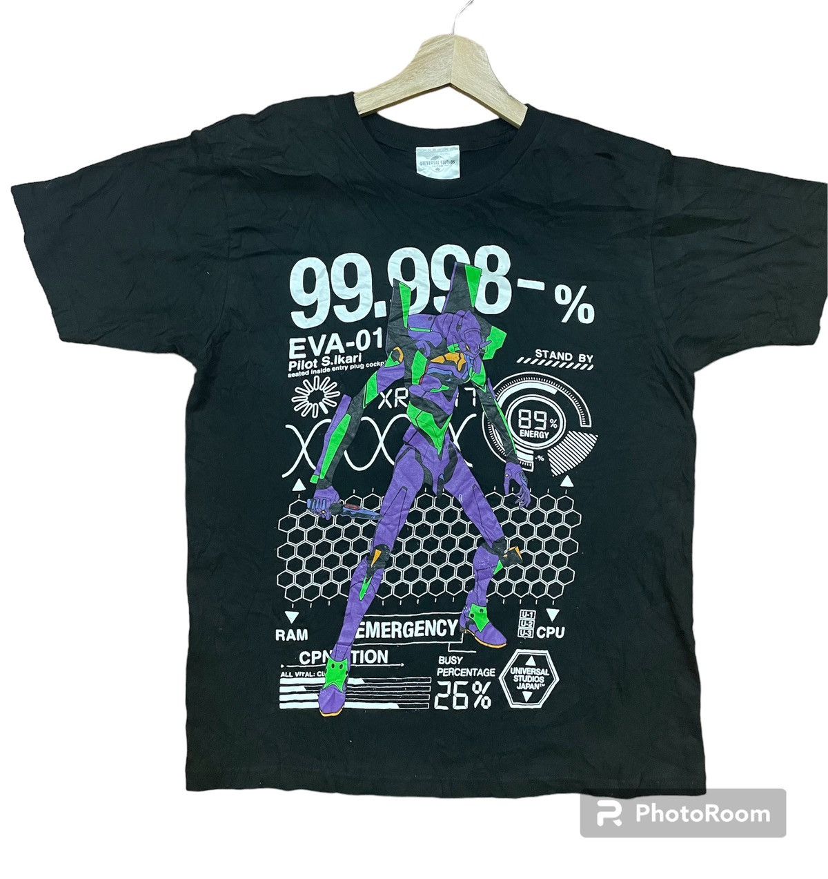 Anime Ethereal Studios End of Evangelion Vintage Style Shirt | Grailed