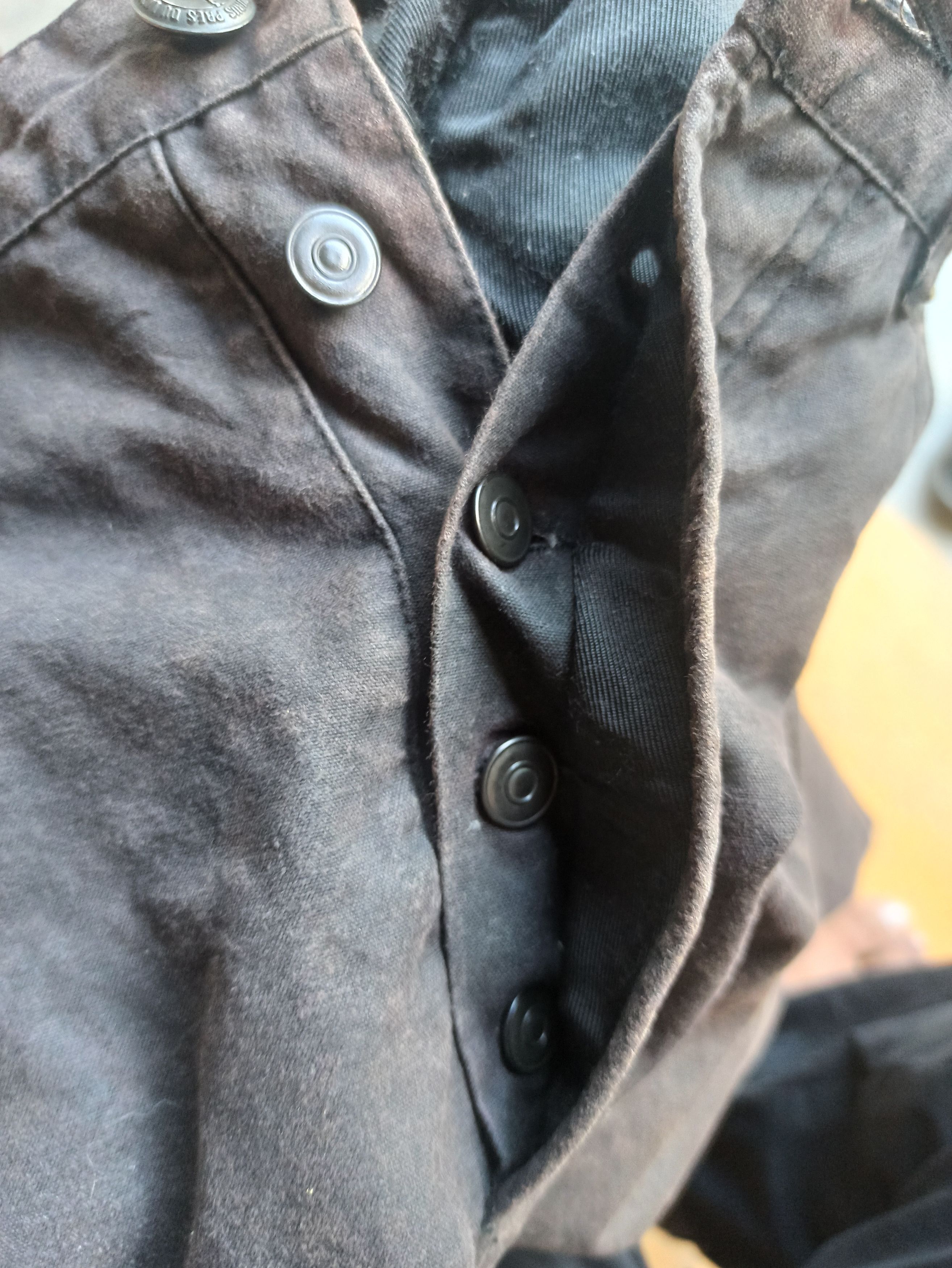 A.P.C. Vintage A.P.C Rue De Fleurus Super Black Sun Faded Jean Size US 32 / EU 48 - 6 Thumbnail