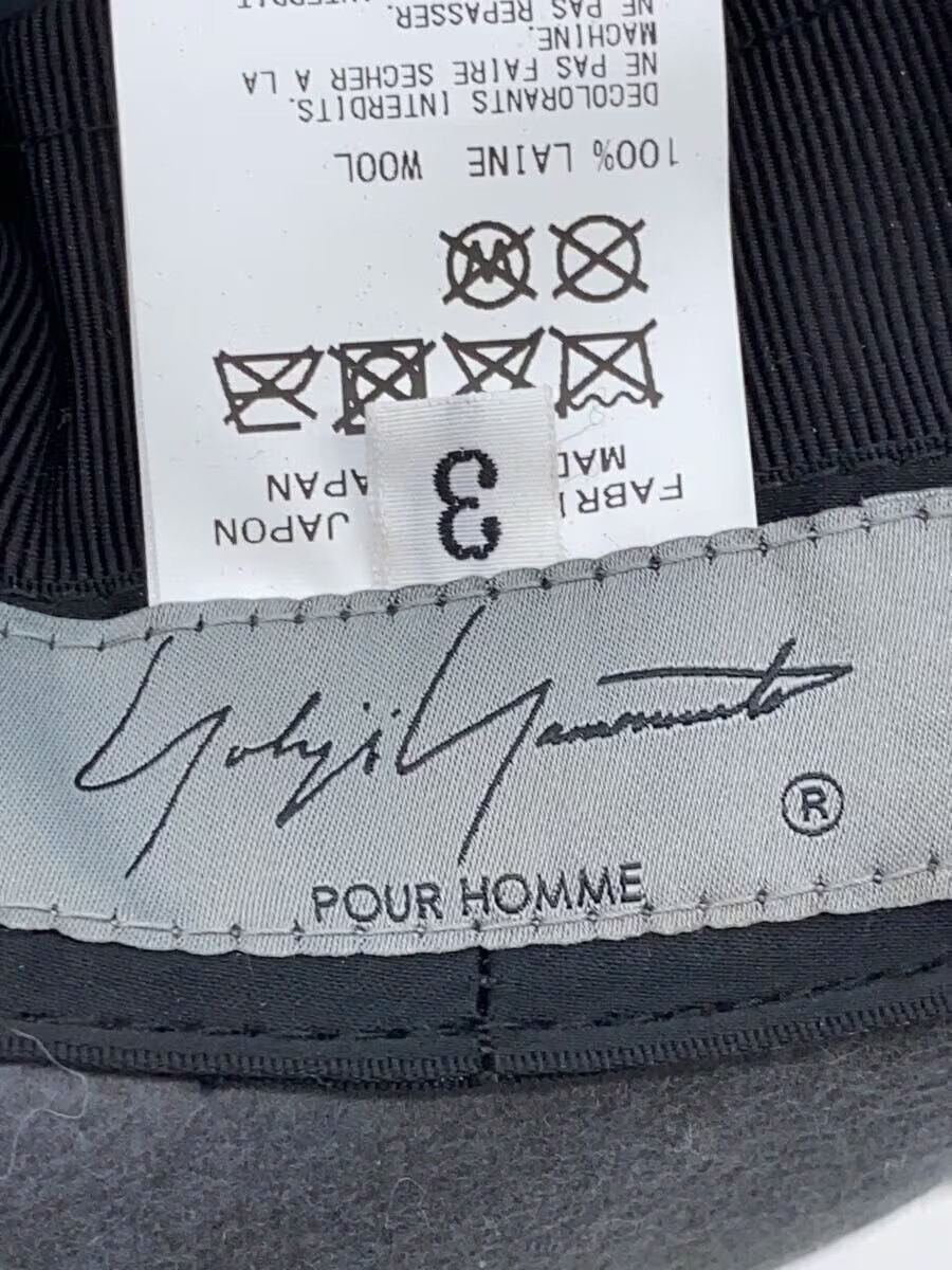 Yohji Yamamoto yohji yamamoto POUR HOMME BELL BOWLER HAT Size ONE SIZE - 5 Thumbnail