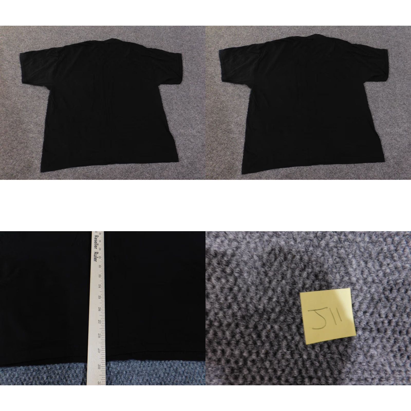 Gildan Gildan Peanuts Graphic Print T-Shirt Black 2XL Mens Biker 90s Retro Vintage Shirt Short Sleeve Crew Neck Size US XXL / EU 58 / 5 - 8 Thumbnail