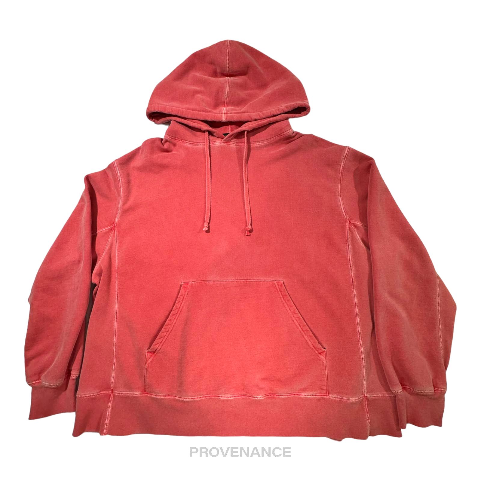 image of Yeezy Season 3 Hoodie - Fluoro Red, Men's (Size Small)