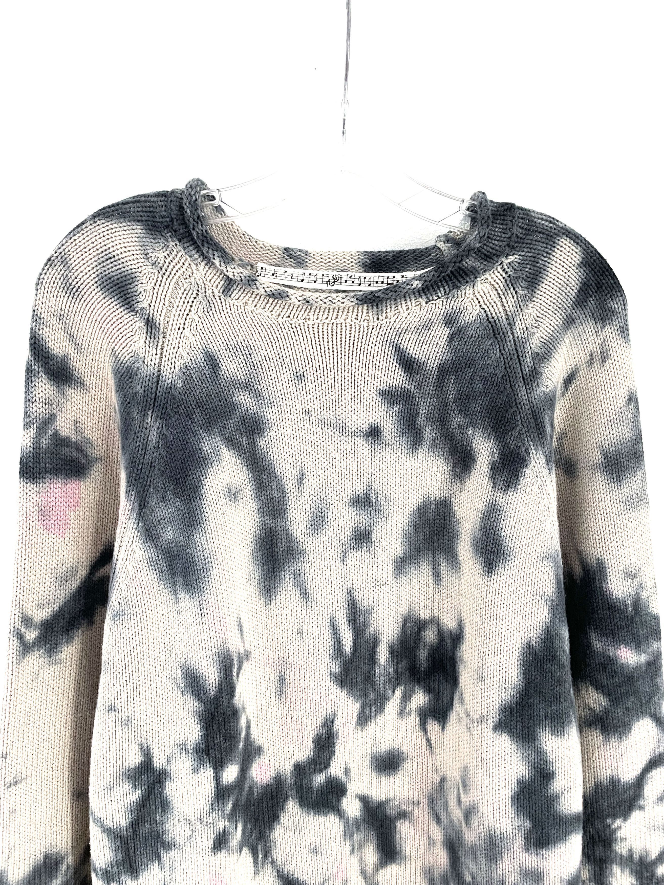 Number (N)ine Tie Dye Knit Sweater Size US L / EU 52-54 / 3 - 4 Thumbnail