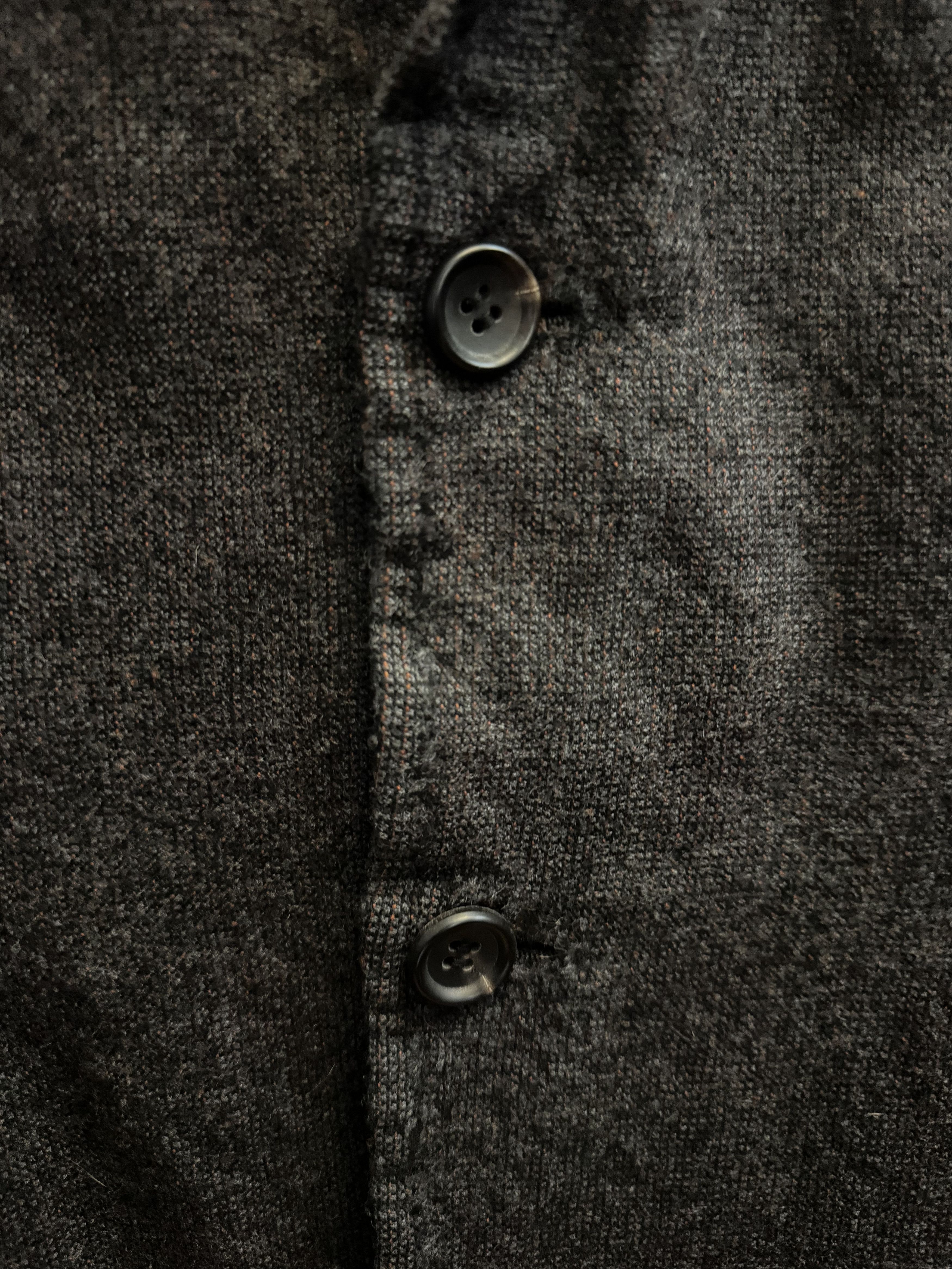 Comme des Garcons Homme Comme Des Garcons Homme CDG Grey Brown Orange Knit Blazer Size 34R - 5 Thumbnail