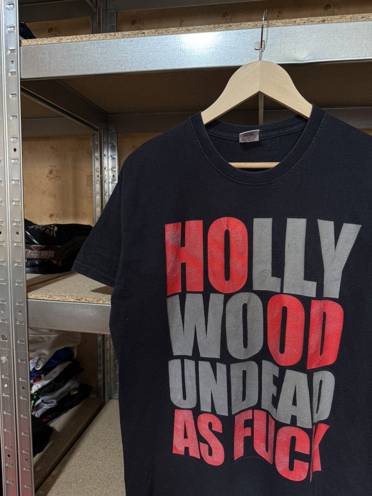 Band Tees × Vintage Vintage 2009 Hollywood Undead As Fuck Rock Band T-Shirt Y2K Size US M / EU 48-50 / 2 - 3 Thumbnail