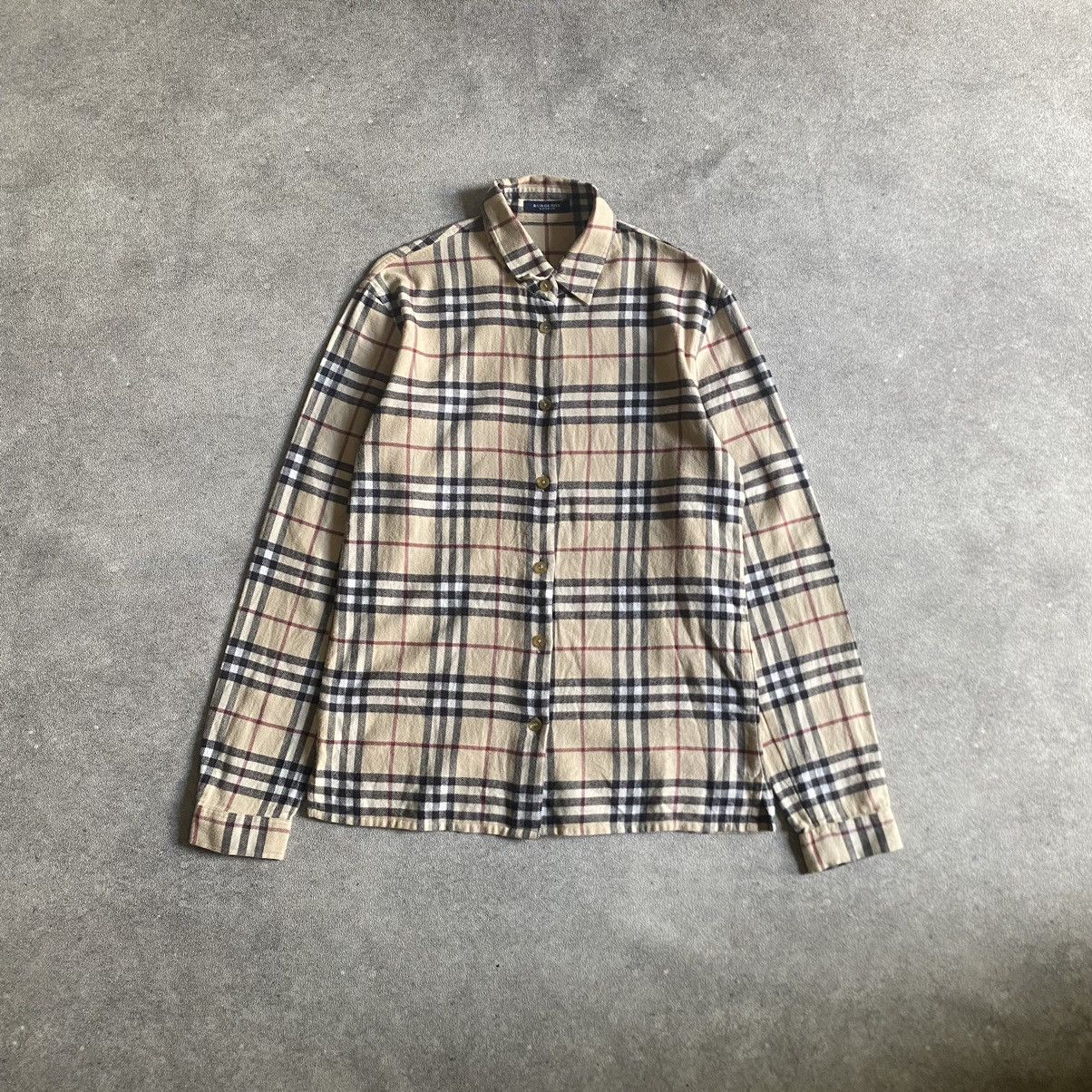 Burberry Burberry Wool Novacheck Shirt Size M / US 6-8 / IT 42-44 - 1 Thumbnail