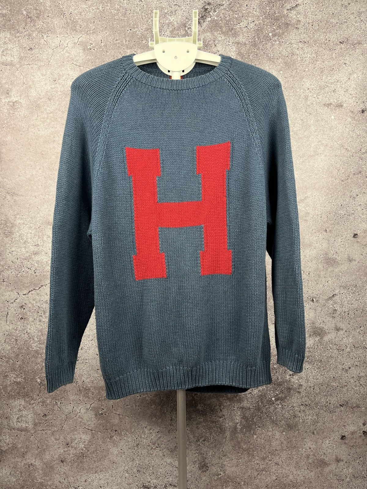 Human Made Human Made Logo Cotton Knit Sweatshirt Size US S / EU 44-46 / 1 - 2 Thumbnail