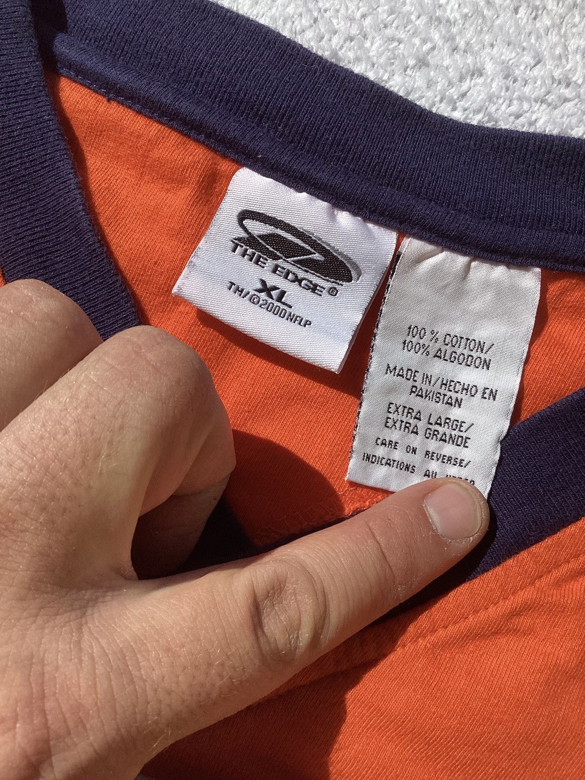 NFL VtgbNFL Denver Broncos 3/4 sleeve long sleeve jersey T-shirt Size US XL / EU 56 / 4 - 4 Thumbnail