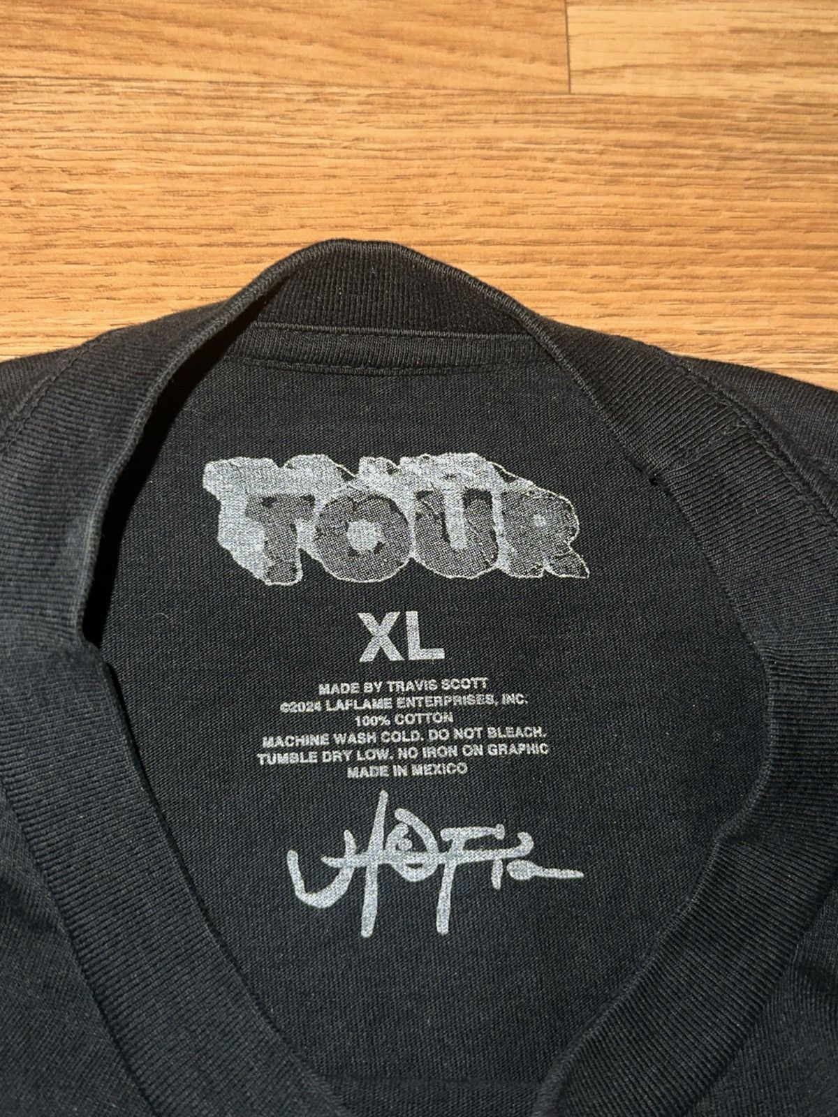 Travis Scott Travis Scott Utopia Tour METLIFE EXCLUSIVE NYC Tee Size US XL / EU 56 / 4 - 3 Thumbnail