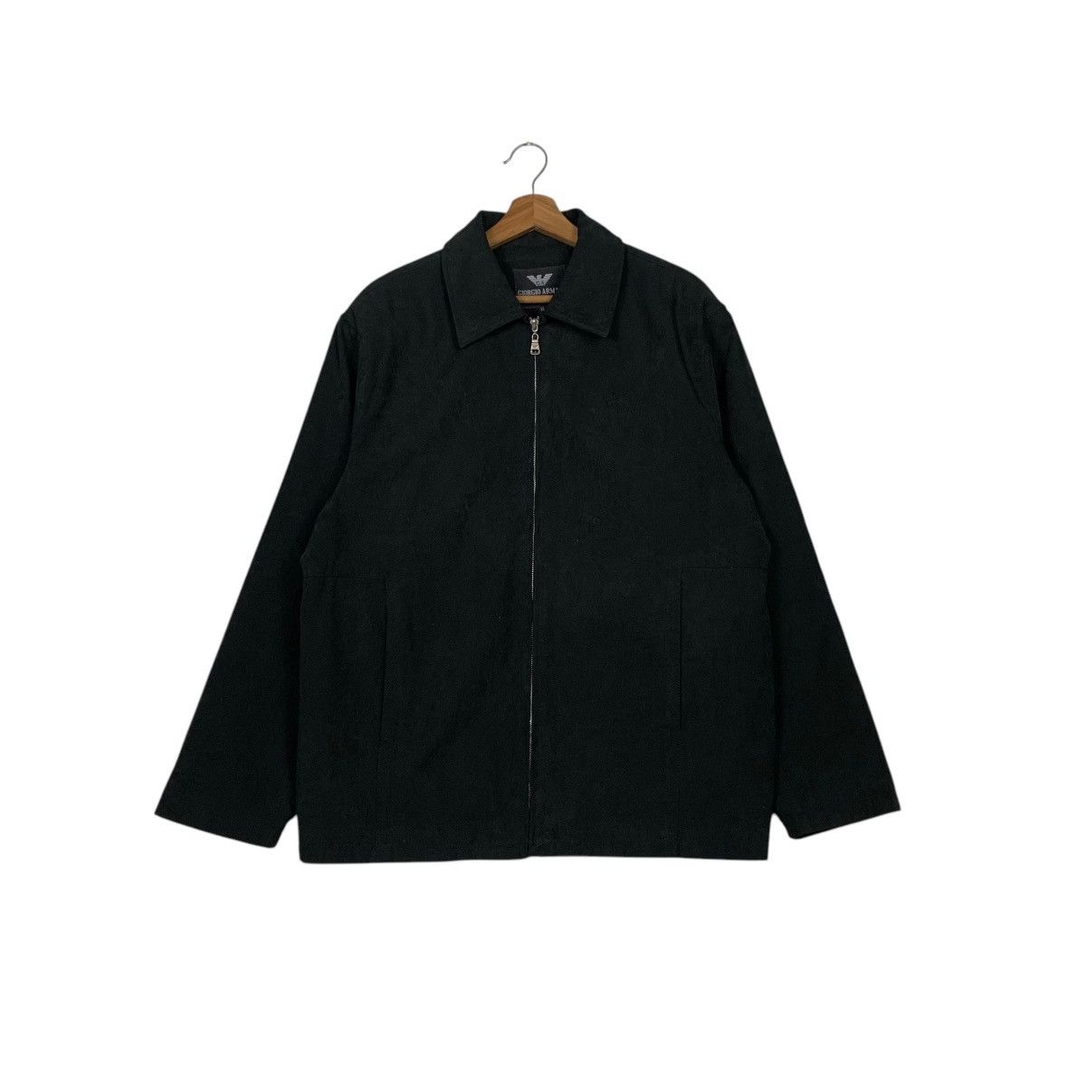Giorgio Armani GIORGIO ARMANI Black Casual Jacket #2337-C104 Size US XL / EU 56 / 4 - 1 Thumbnail