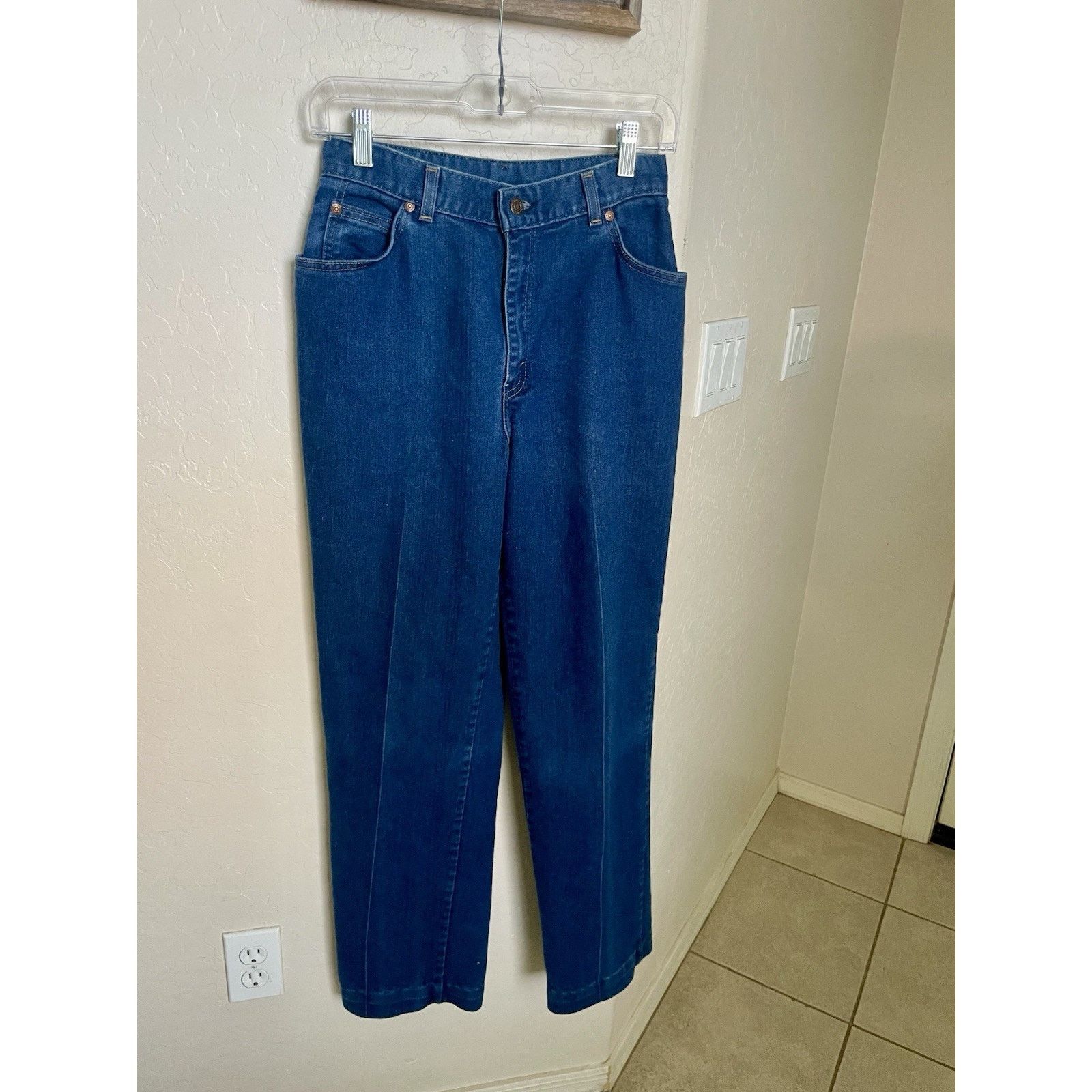 Levi's Vintage 70s 80s Levis Prospector High Rise Wide Leg Jeans 12 Size 26" / US 2 / IT 38 - 2 Thumbnail
