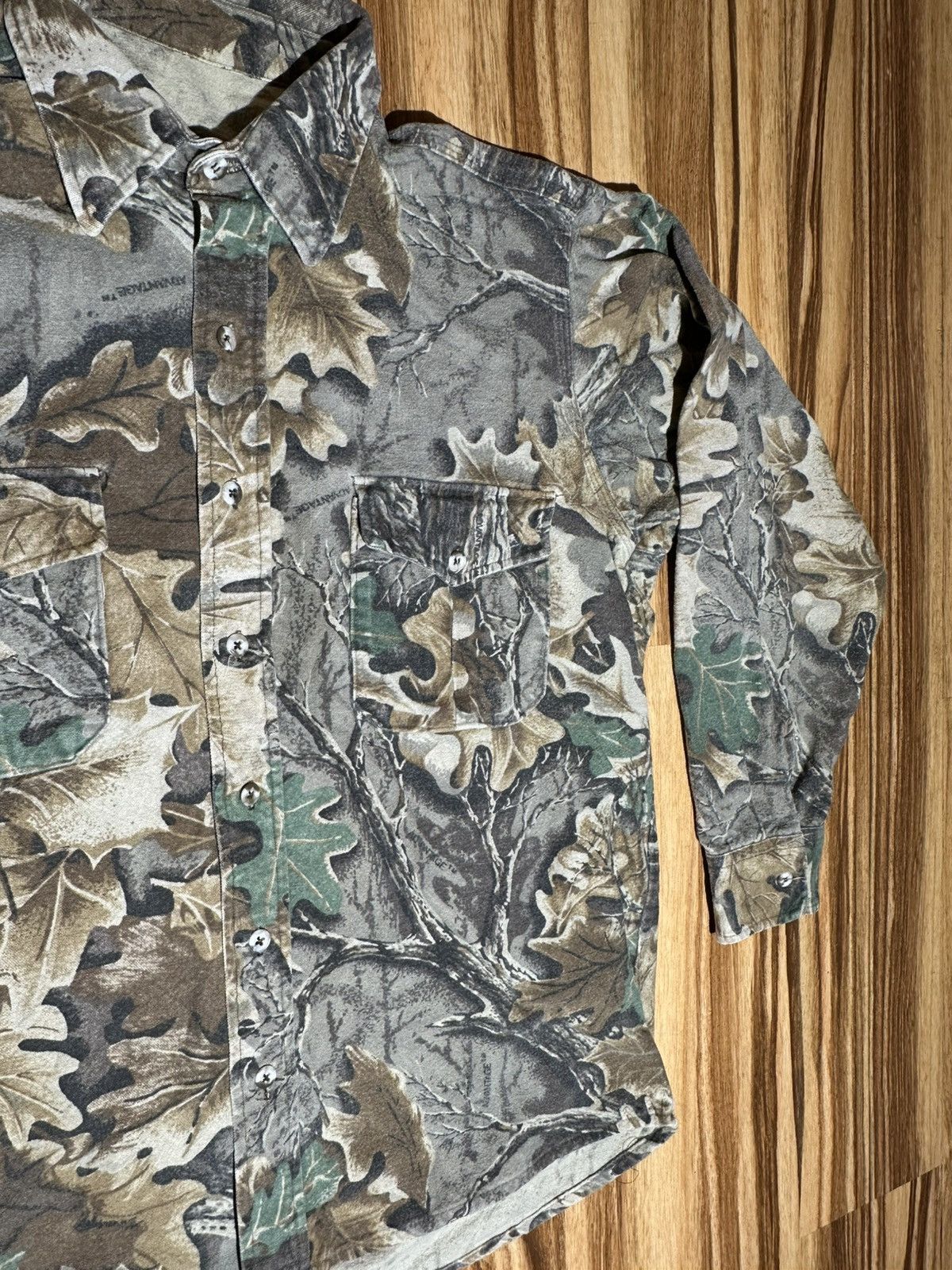 Other Vintage Advantage Camouflage Button-Up Shirt Size US L / EU 52-54 / 3 - 7 Thumbnail