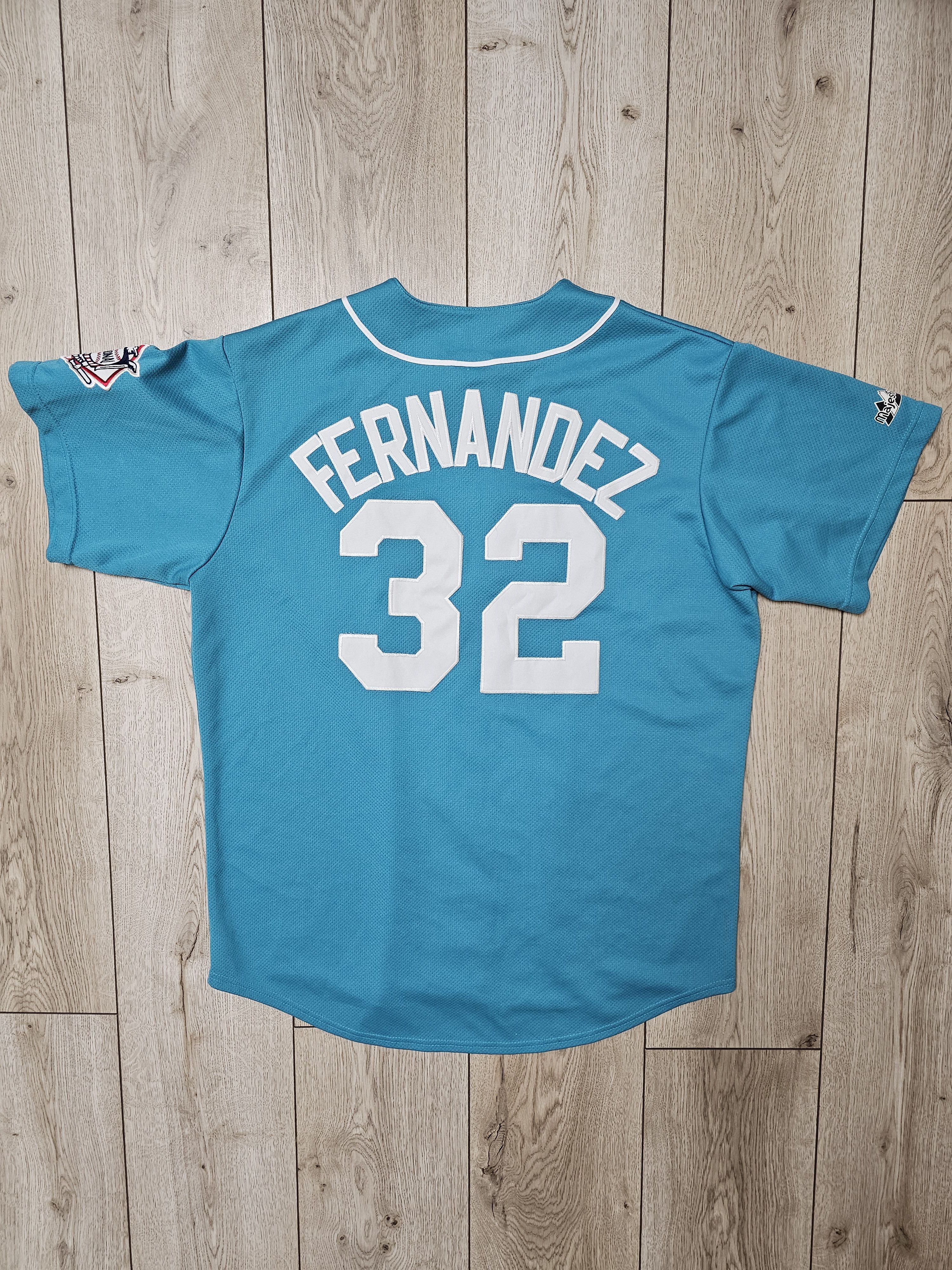 Vintage SEATTLE MARINERS JERSEY FERNANDEZ MAJESTIC 00s BASEBALL Size US XL / EU 56 / 4 - 2 Thumbnail