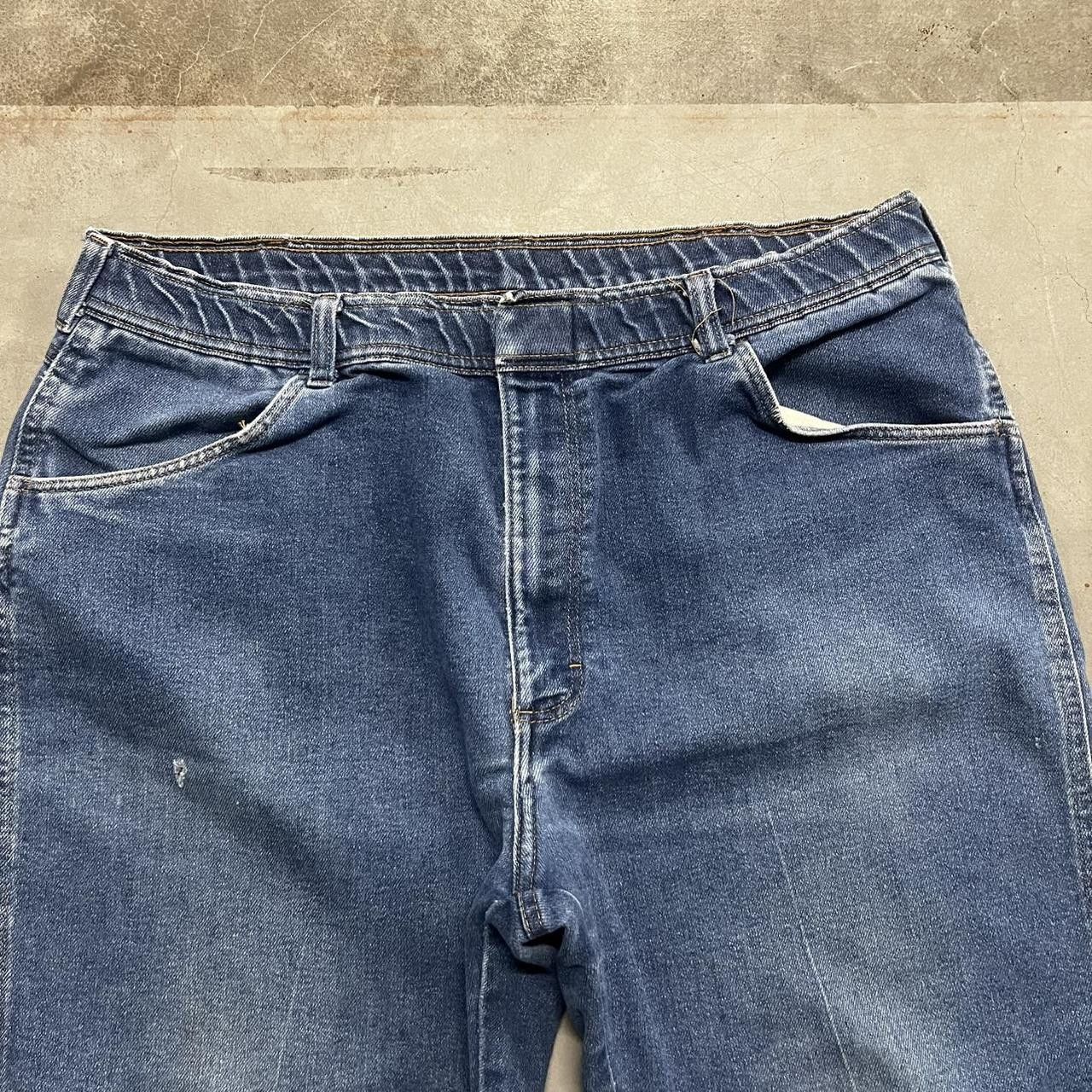 Japanese Brand × Vintage Vintage Y2K/2000s Skater Style Medium Wash Denim Jeans! Size US 36 / EU 52 - 4 Thumbnail
