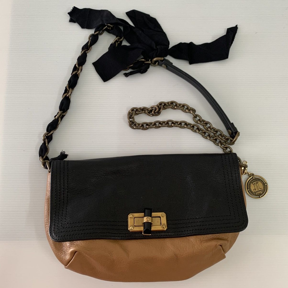 Lanvin 💥‼️FAST SALE‼️💥Authentic Lanvin Paris Leather Shoulder Bag Size ONE SIZE - 2 Thumbnail