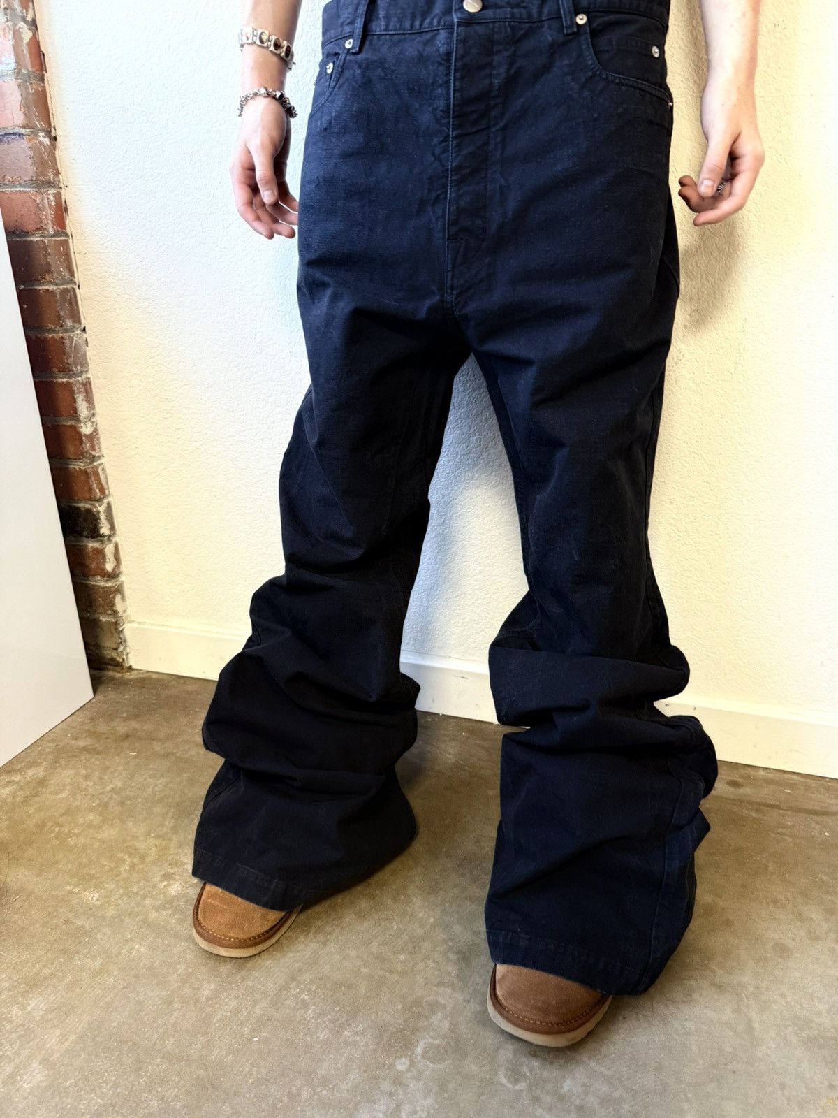 Rick Owens Bloan Flared Jeans