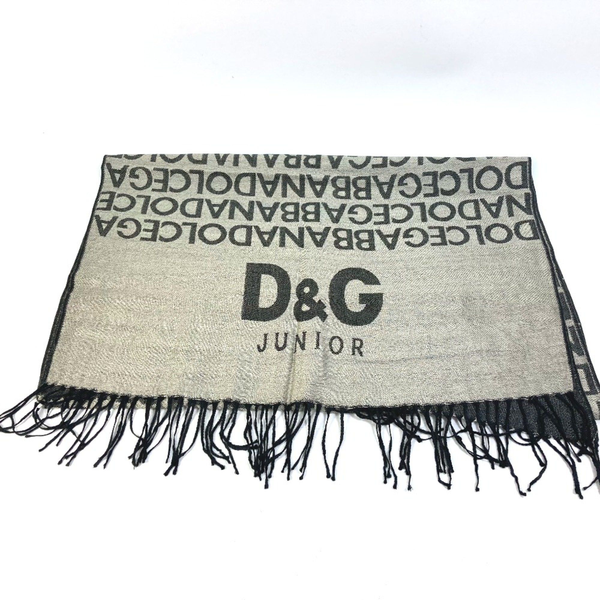 Dolce & Gabbana Dolce & Gabbana Junior fringe Scarf Black Size ONE SIZE - 1 Thumbnail