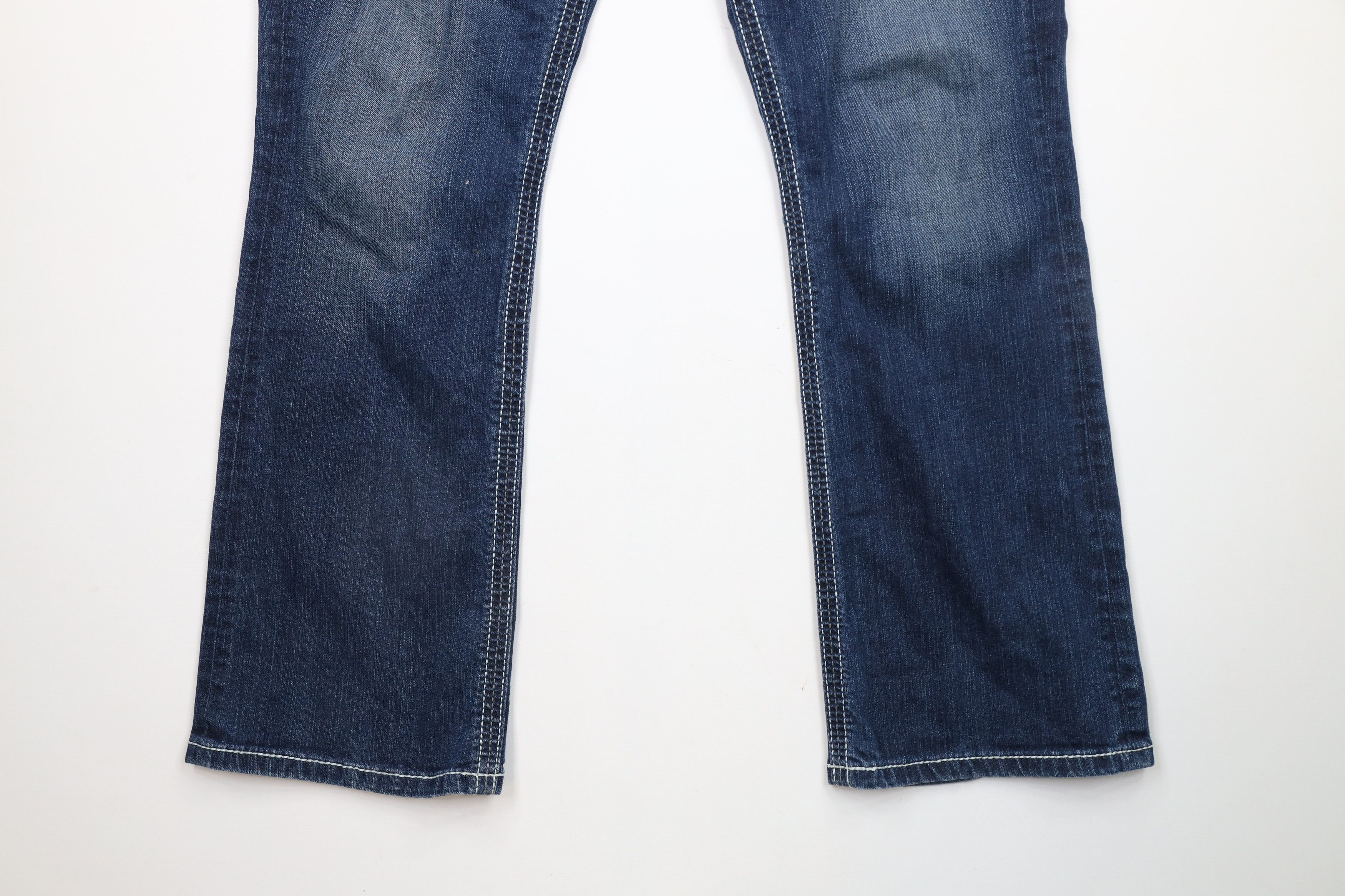 BKE × Vintage Buckle BKE Payton Thick Stitch Bootcut Stretch Denim Jeans Size 34" / US 12 / IT 48 - 4 Thumbnail