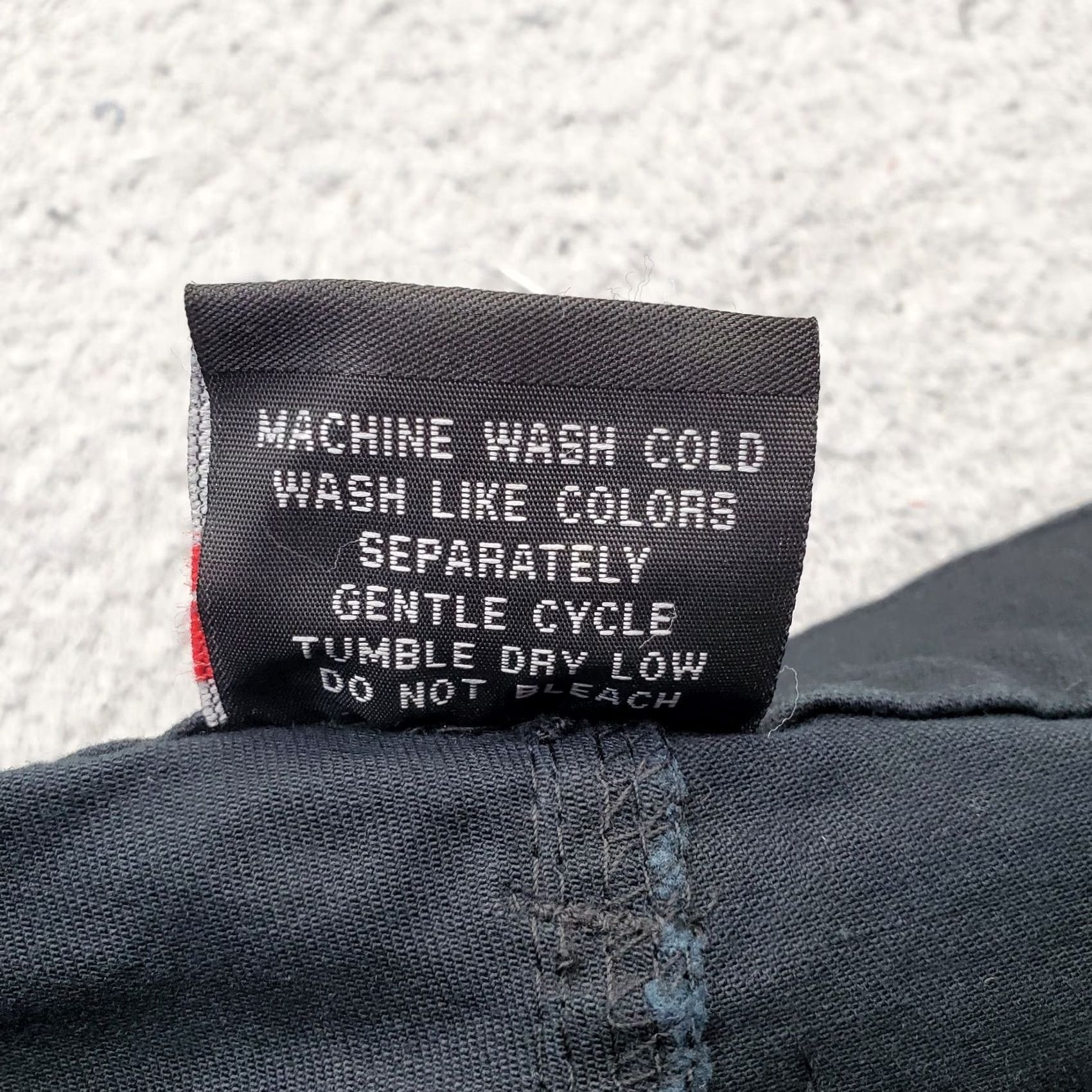 Vintage Galaxy Mens Bermuda Shorts 40 Black Distressed High Rise Flat Front Shirt Bermuda Mens 40 Black Galaxy Size US 40 / EU 56 - 7 Thumbnail
