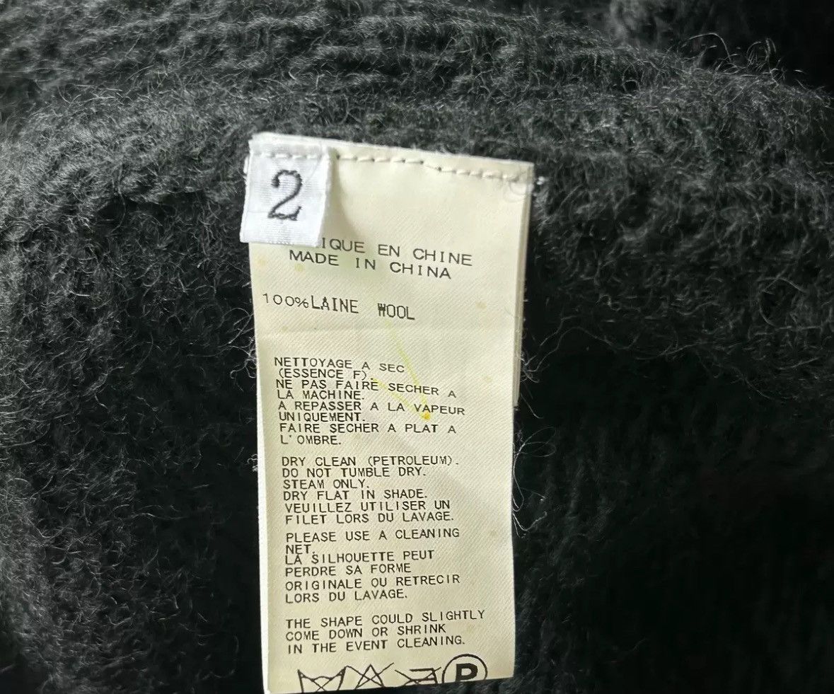 Yohji Yamamoto Yohji Yamamoto 10aw Curled Knitted Belt Coat 2412-Nextarrow Size US M / EU 48-50 / 2 - 5 Thumbnail