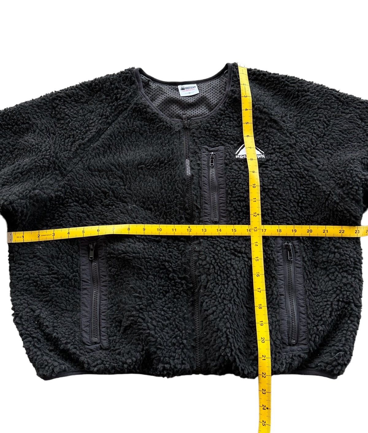Vintage First Down Fleece Jacket Size M / US 6-8 / IT 42-44 - 8 Thumbnail