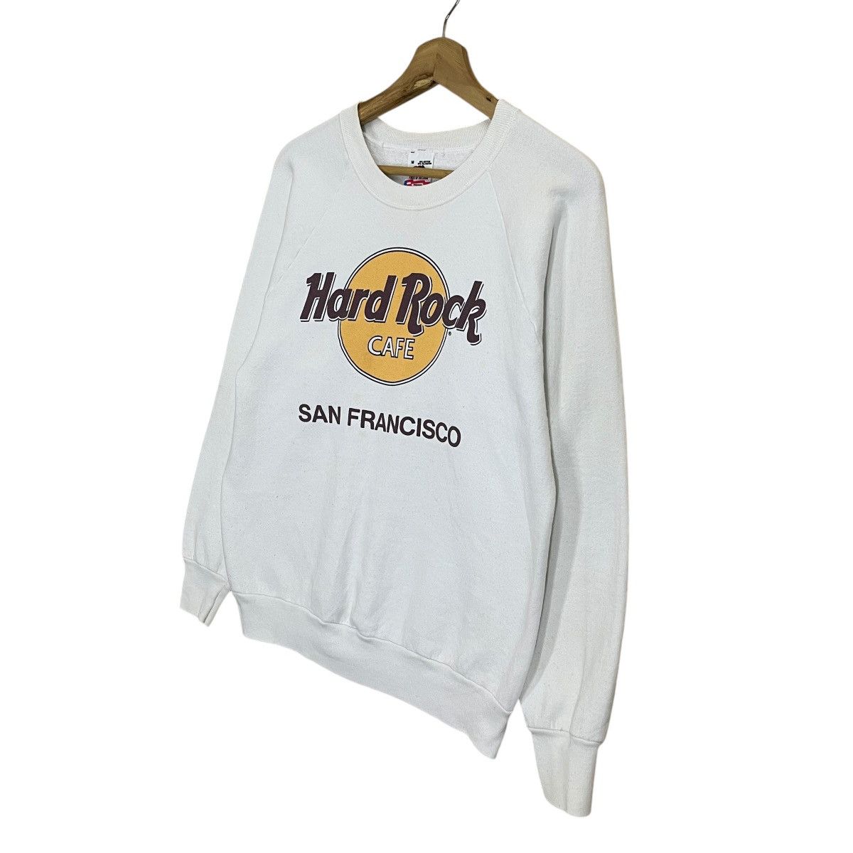 Hard Rock Cafe Vintage 90s Hard Rock Cafe San Francisco Crewneck Sweatshirt Size US S / EU 44-46 / 1 - 3 Thumbnail