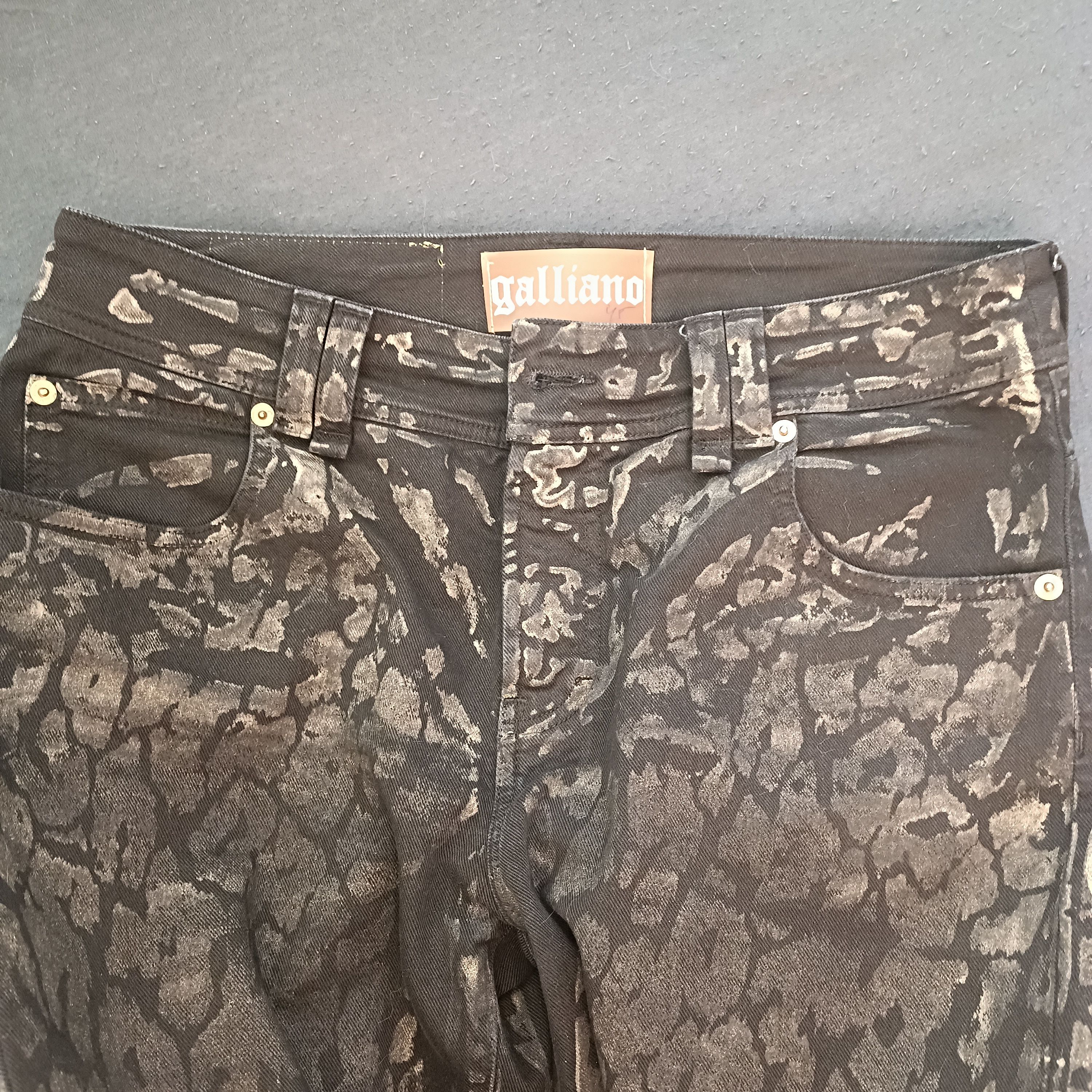 John Galliano Galliano jeans Size US 31 - 4 Thumbnail