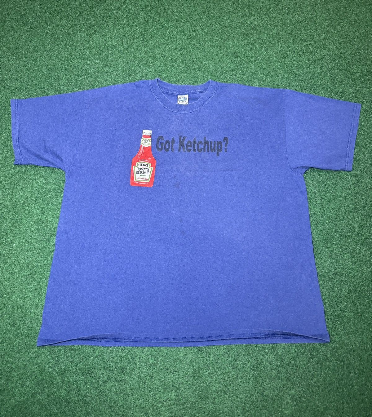 Vintage Heinz Got Ketchup? Vintage Got Milk 90s XXL 26x30 T Shirt Size US XXL / EU 58 / 5 - 1 Thumbnail
