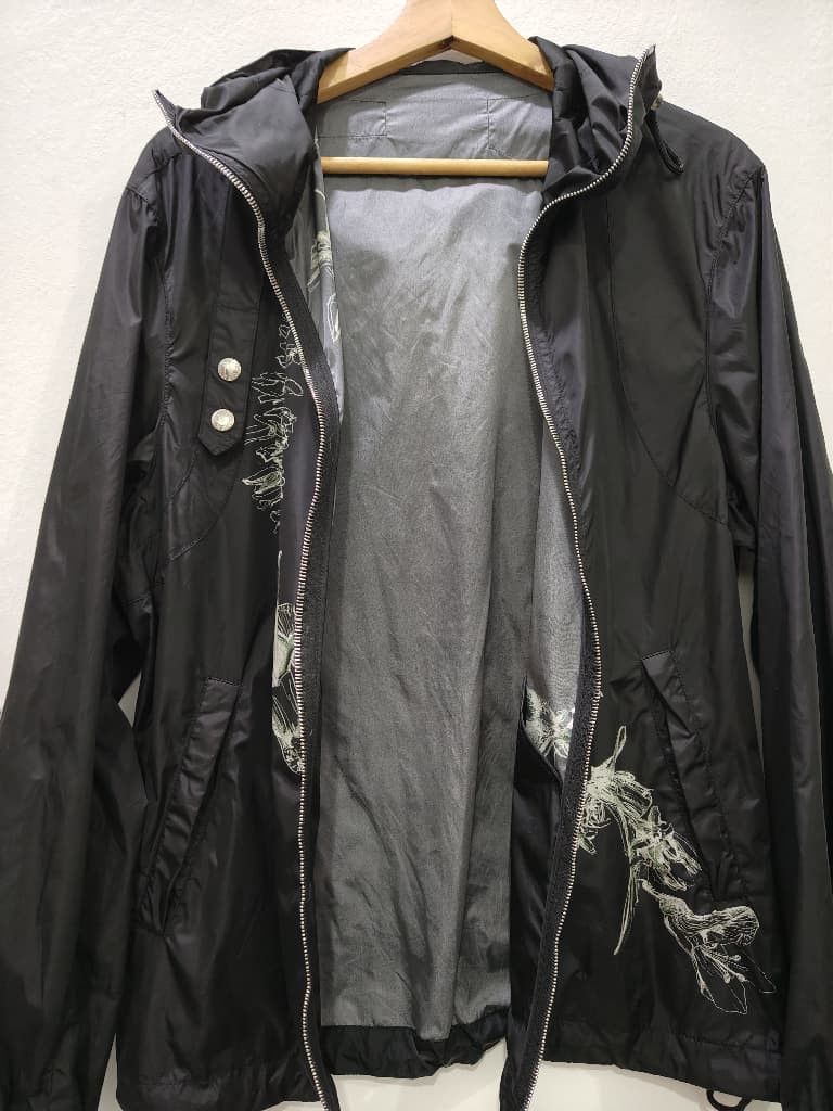 Alexander McQueen alexender mcqueen Floral Printed Nylon Windbreaker Size US M / EU 48-50 / 2 - 8 Thumbnail