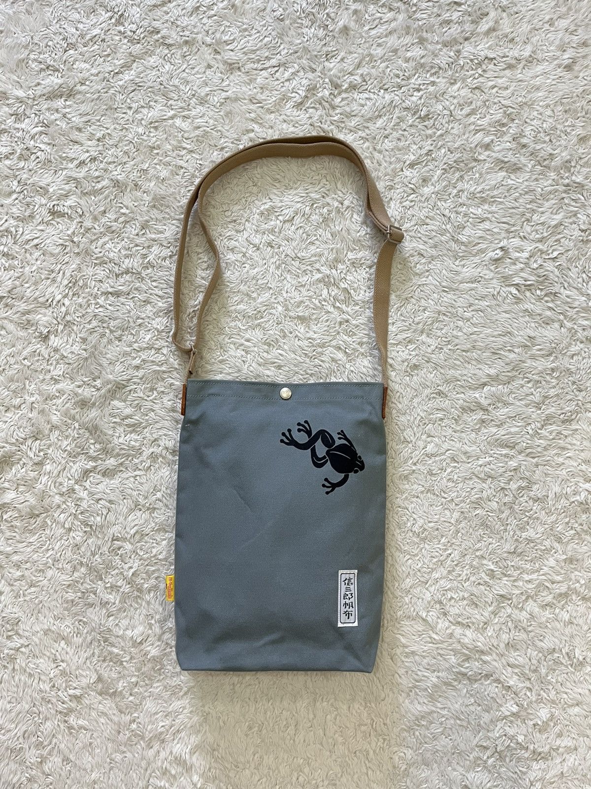 Ichizawa Shinzaburo Hanpu ichizawa shinzaburo hanpu x ki-yan stuzio canvas sling bag Size ONE SIZE - 1 Thumbnail