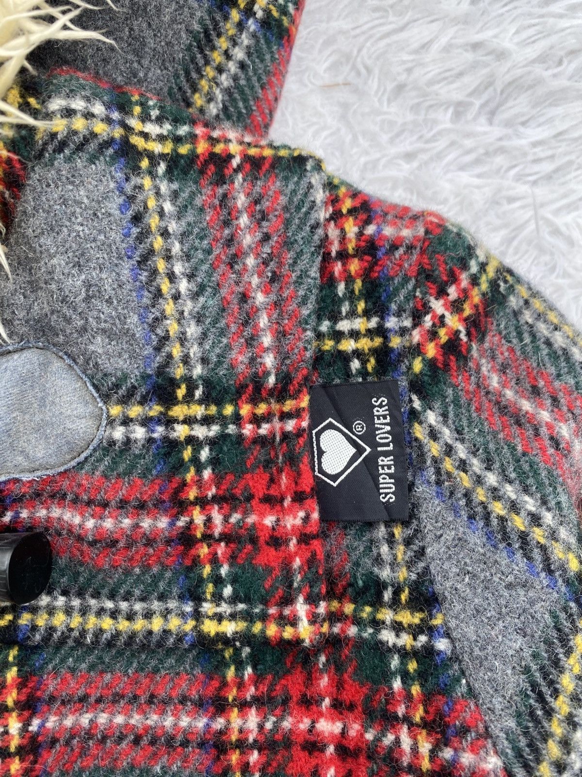 Super Lovers Rare Vintage Super Lovers Wool Long Jacket Size M / US 6-8 / IT 42-44 - 14 Thumbnail