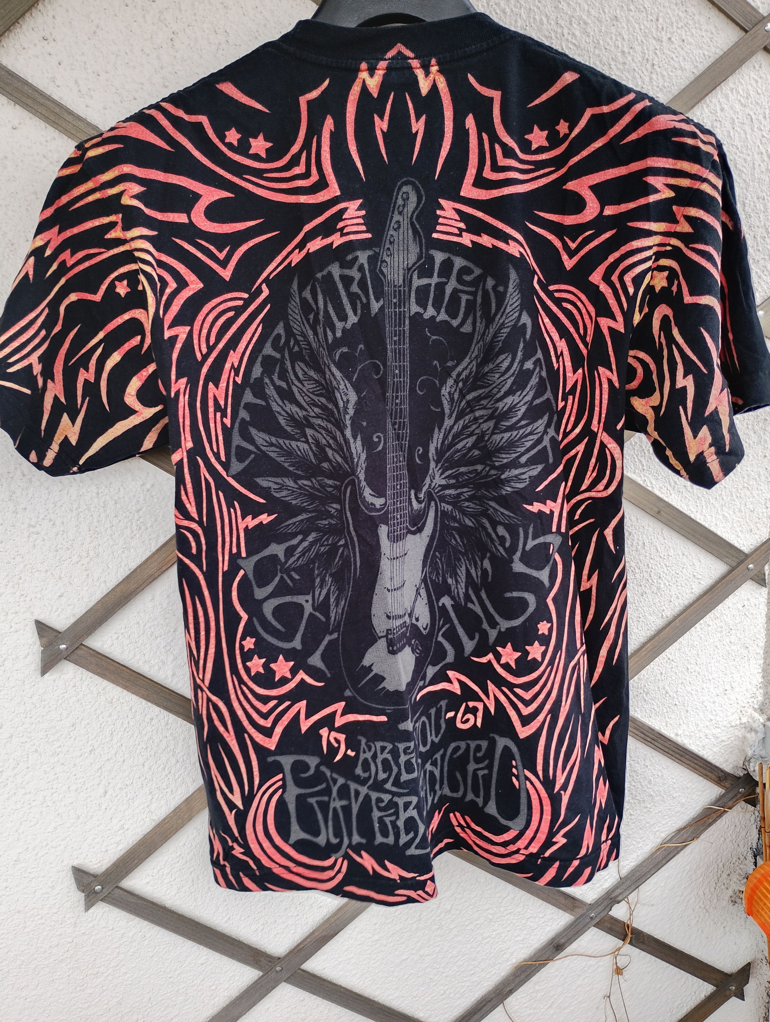 Band Tees Jimi Hendrix Are You Experienced AOP poster t-shirt. Size US M / EU 48-50 / 2 - 6 Thumbnail
