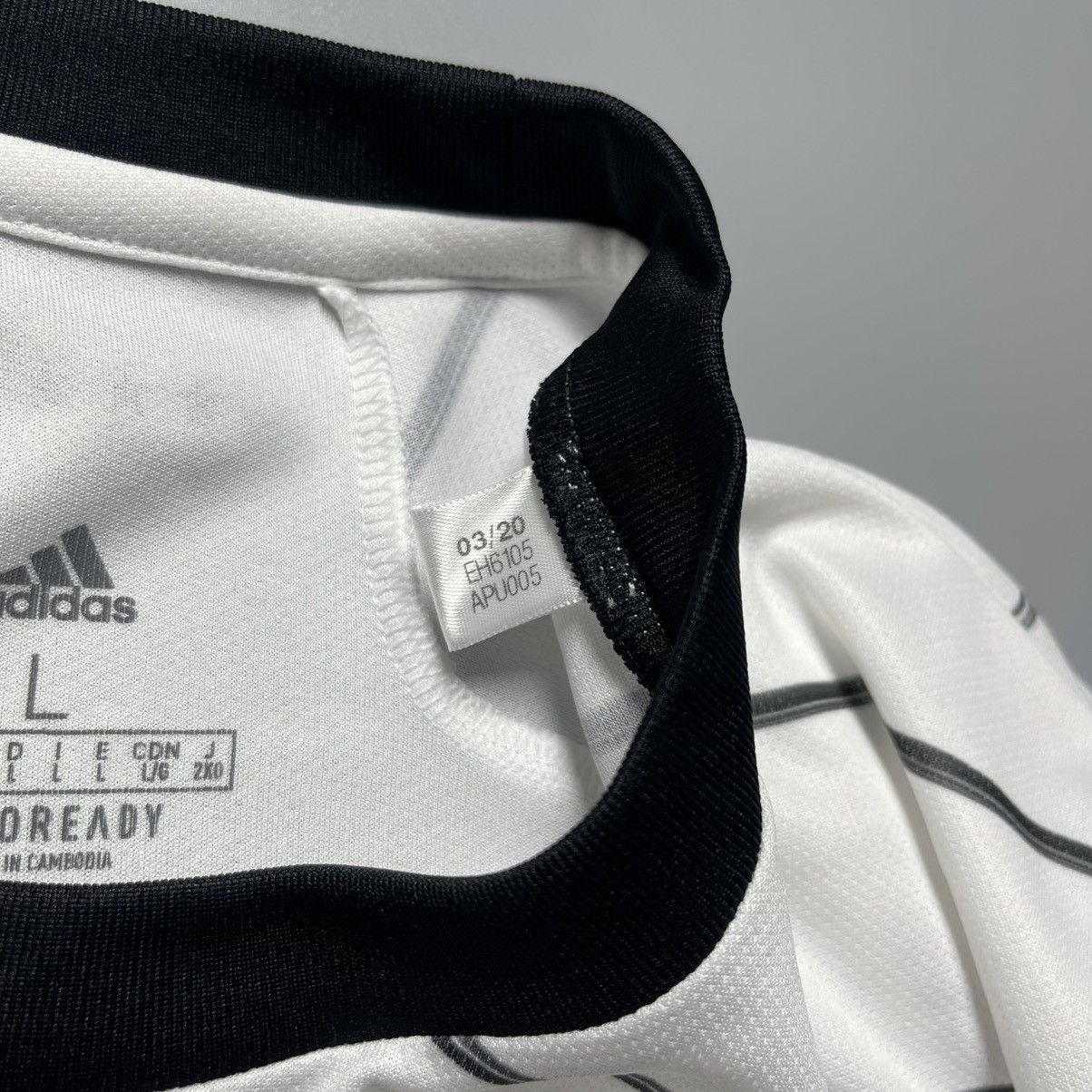 Adidas GERMANY ADIDAS 2020 EURO FOOTBALL HOME JERSEY #7 HAVERTZ Size US L / EU 52-54 / 3 - 6 Thumbnail