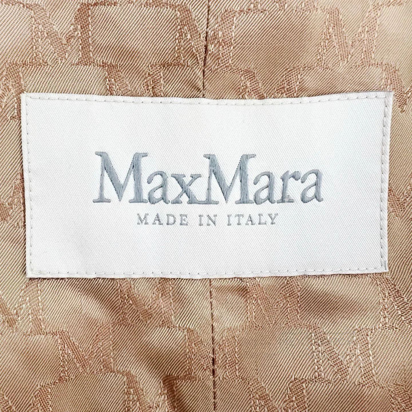 Max Mara MaxMara 101801 Madame Camel Wool Coat. Size XS / US 0-2 / IT 36-38 - 4 Thumbnail