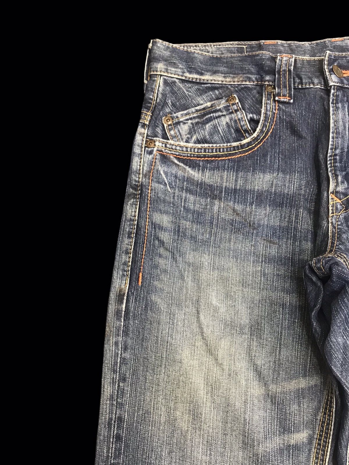Edwin × Seditionaries 💥FLARE💥EDWIN XVS STURDY DESIGN STONE WASH DENIM F228 Size US 30 / EU 46 - 4 Thumbnail