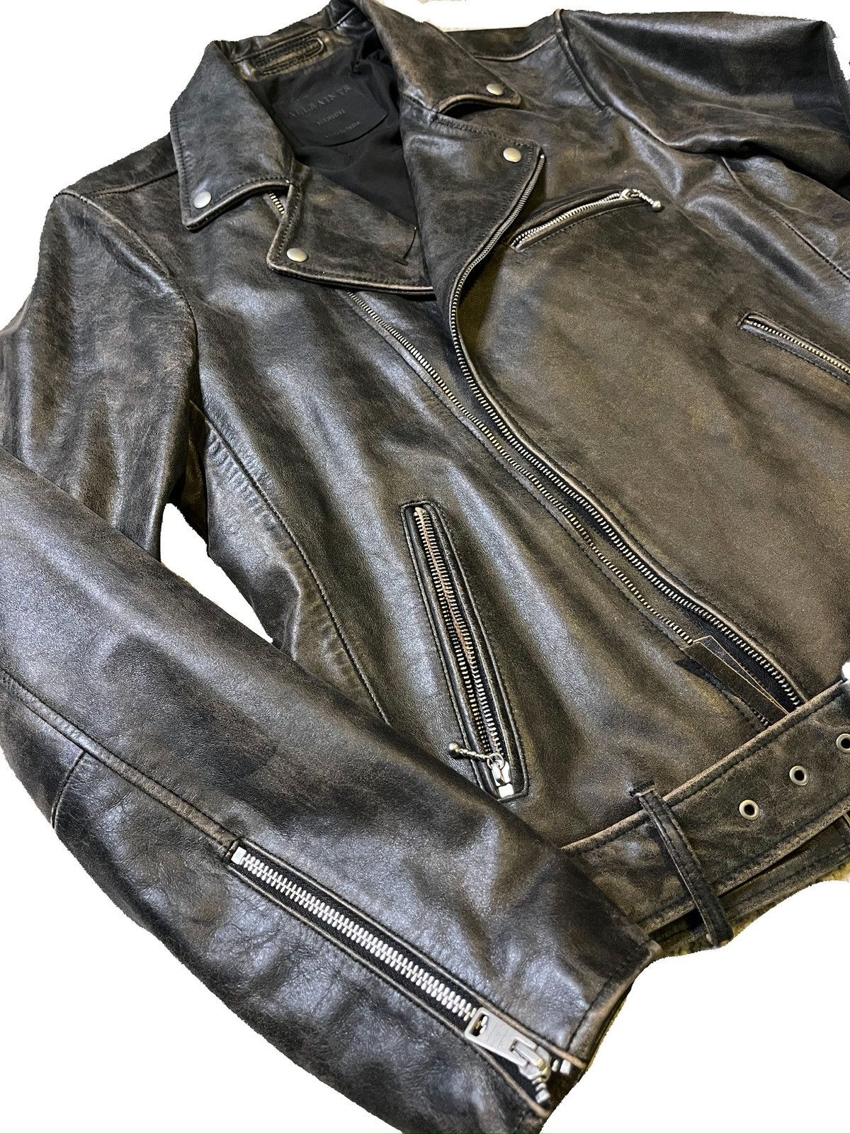 Allsaints AllSaints Balfern Leather Jacket Size US M / EU 48-50 / 2 - 2 Thumbnail