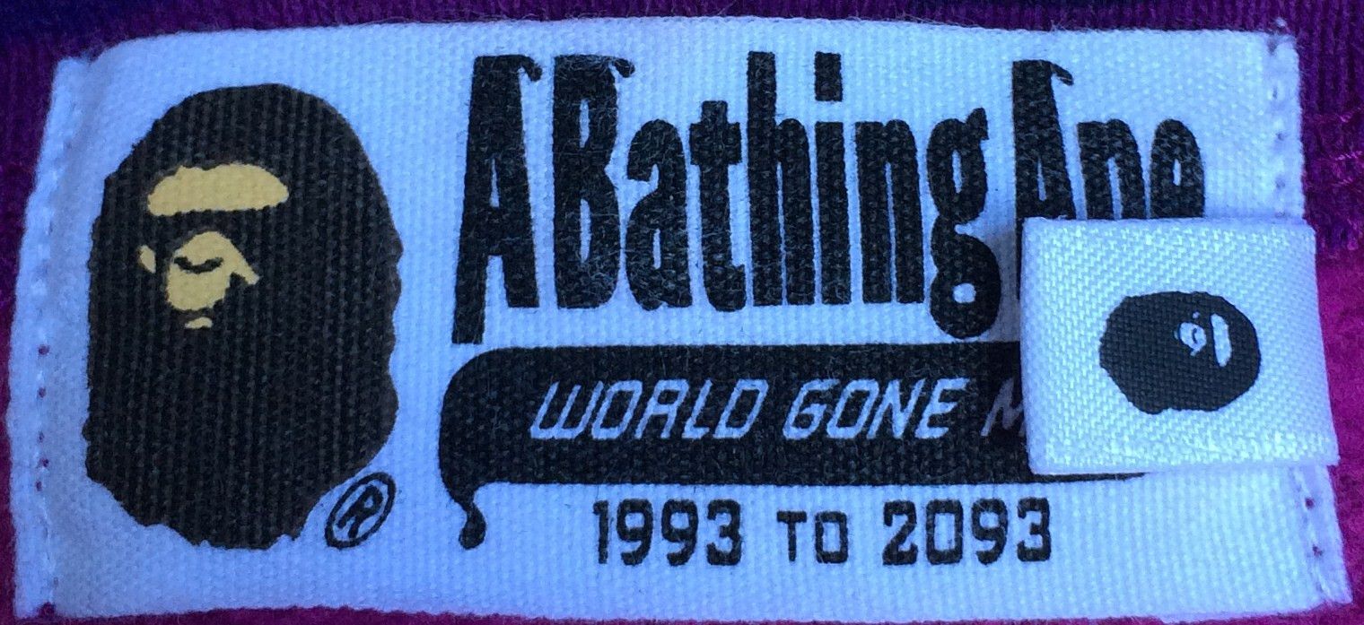 Bape OG Bathing Ape Purple Camo Full Zip Hoodie Size US L / EU 52-54 / 3 - 5 Thumbnail