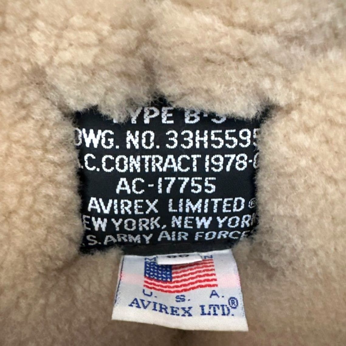 Avirex VINTAGE Avirex B-3 Mouton Flight Jacket Hooded Fur Coated Shearling Leather Size 36 Japan Mens Jacket Brown 60s 36M Size US XXS / EU 40 - 5 Thumbnail