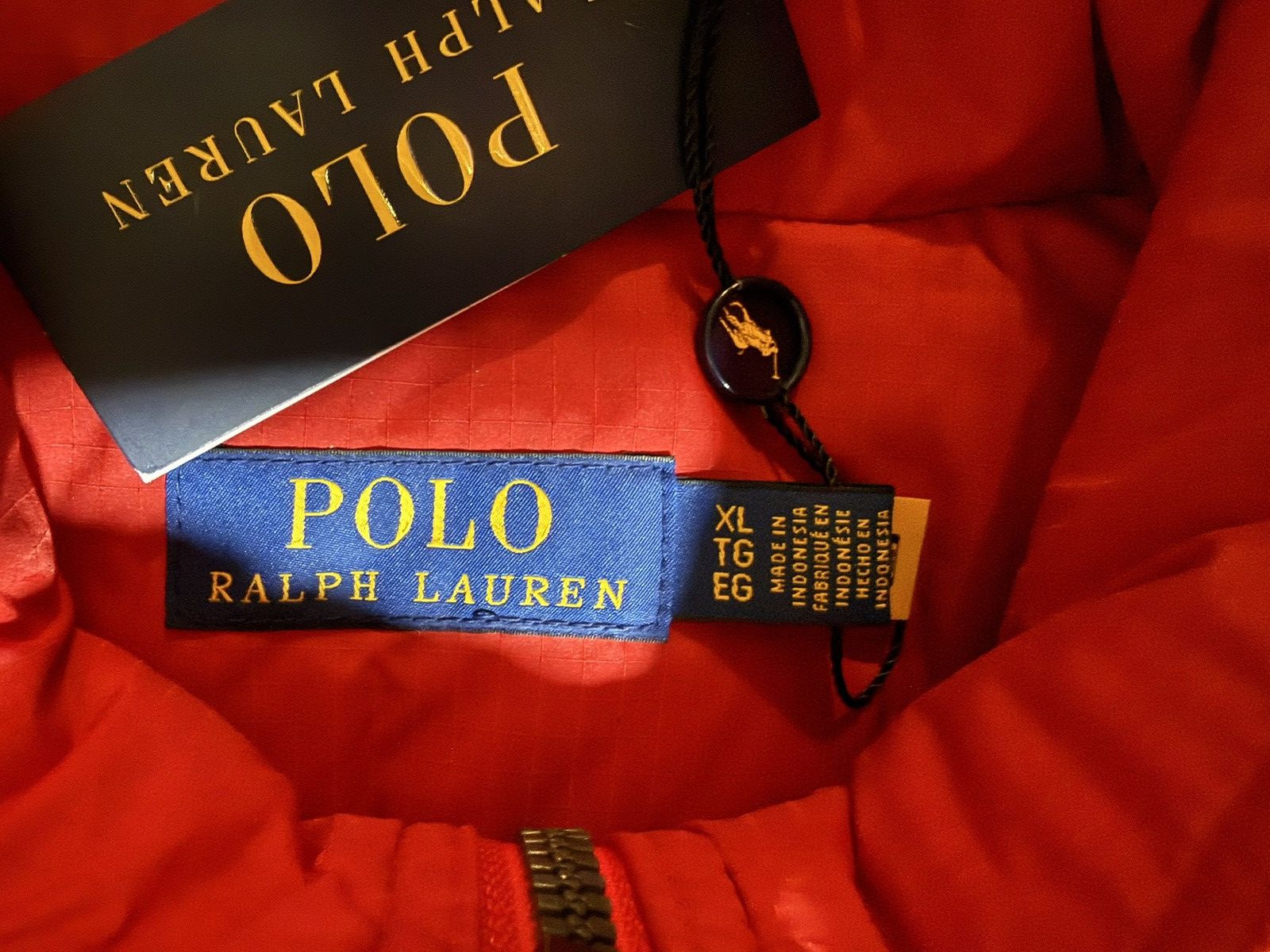 Polo Ralph Lauren Polo Ralph Lauren Racing Jacket Size XL Ripstop Red Puffer Size US XL / EU 56 / 4 - 10 Thumbnail