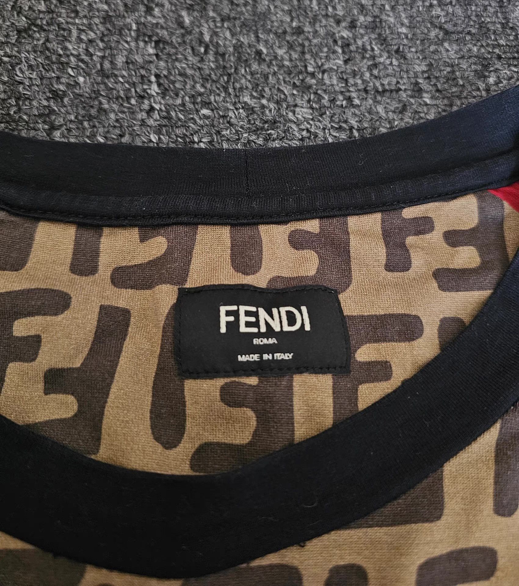 Fendi FENDI FF logo short-sleeve T-shirt, Size US S / EU 44-46 / 1 - 3 Thumbnail